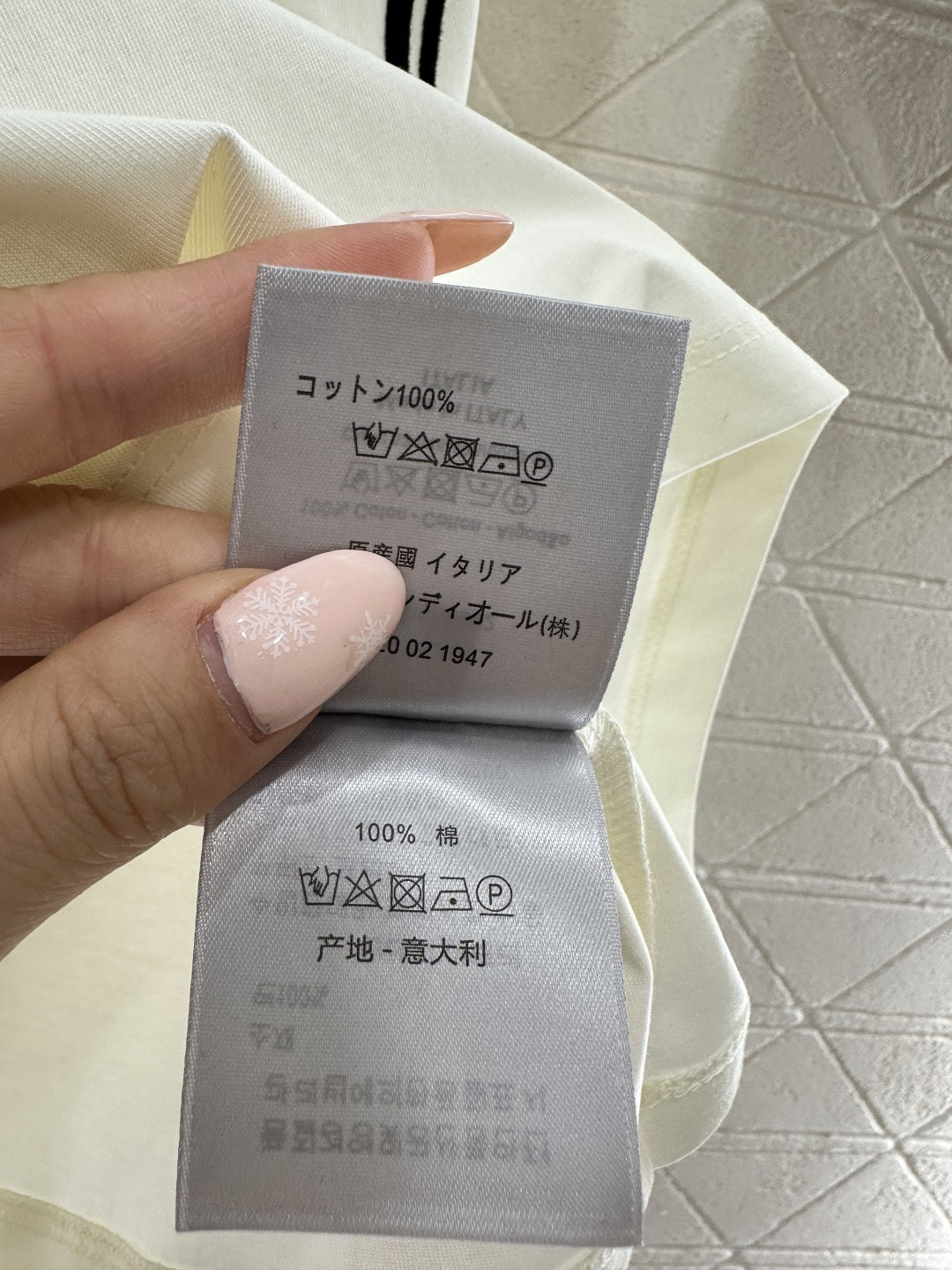 ♥Dio*♥2026新品上架 圆领字母徽标𝑇𝑒𝑒定制YB丝光全棉材质，透气舒适，质感十足，常规短袖𝑇恤剪