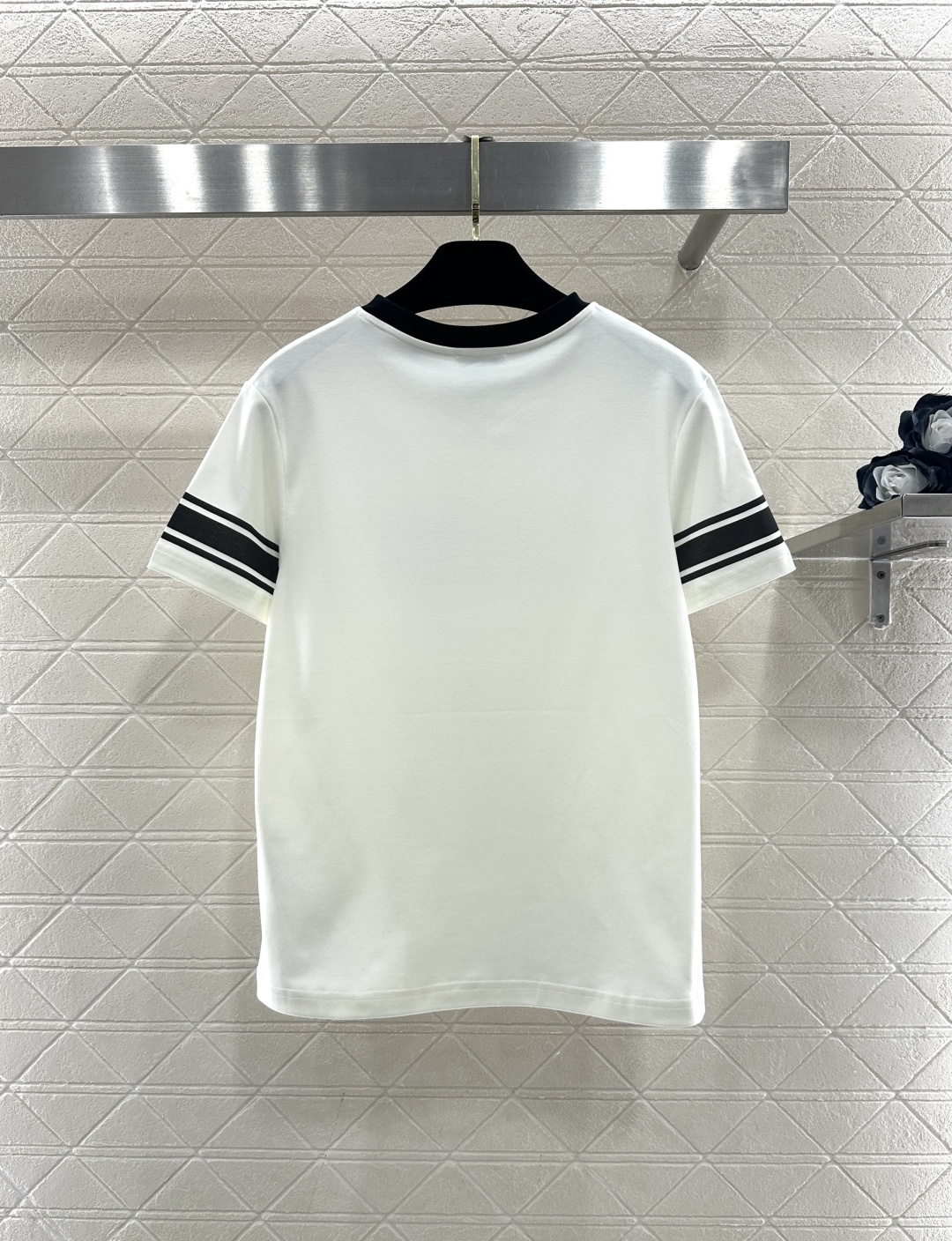 ♥Celin*♥2026新品上架 圆领字母徽标𝑇𝑒𝑒定制YB丝光全棉材质，透气舒适，质感十足，常规短袖𝑇