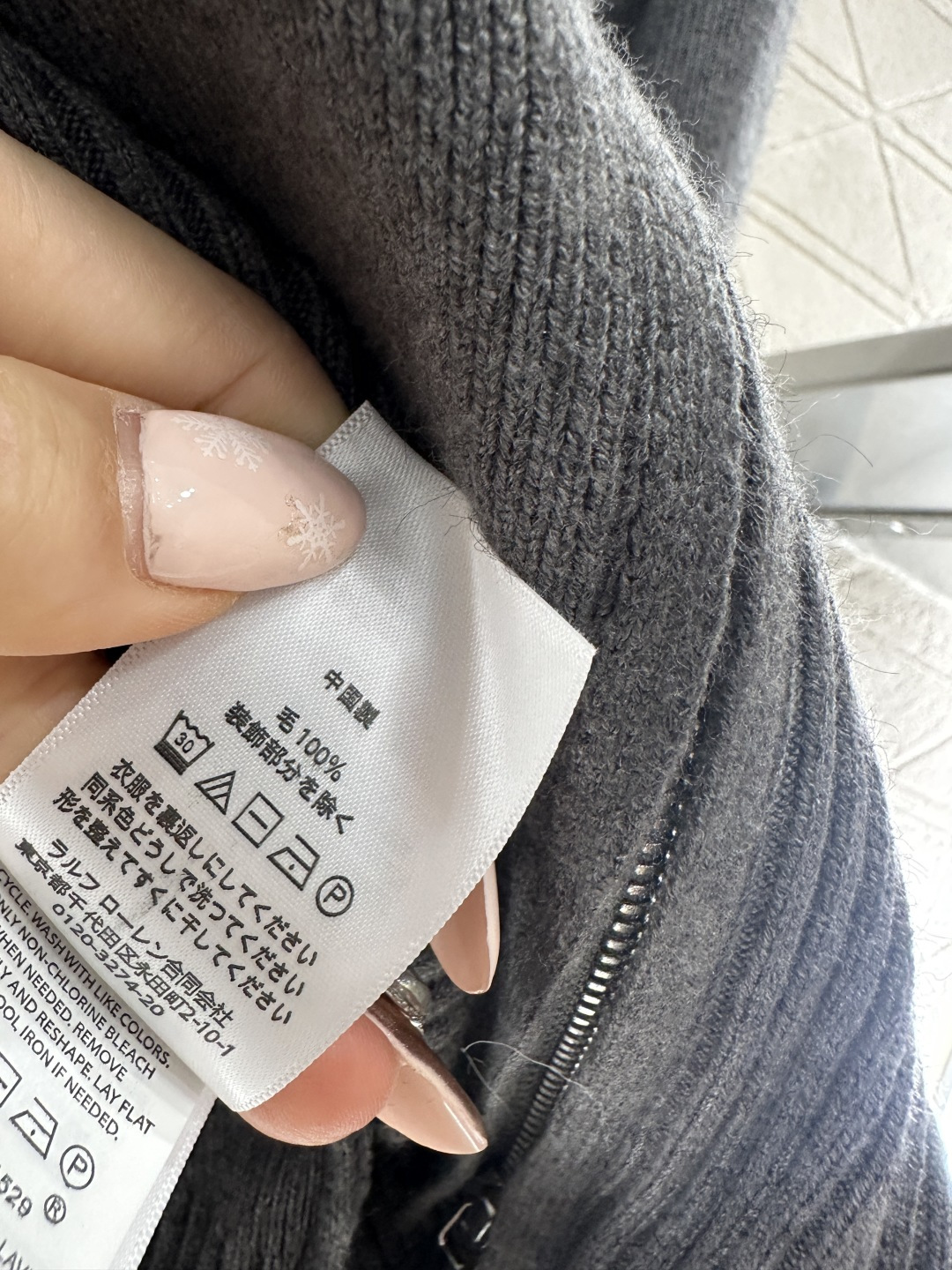 ♥Ralph Lauren*♥2026新品上架 连帽针织拉链外套定制YB羊毛纱线织造，质感细腻，穿搭舒适