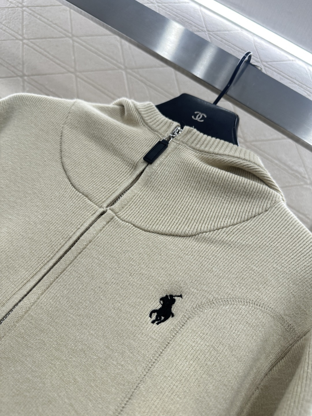 ♥Ralph Lauren*♥2026新品上架 连帽针织拉链外套定制YB羊毛纱线织造，质感细腻，穿搭舒适