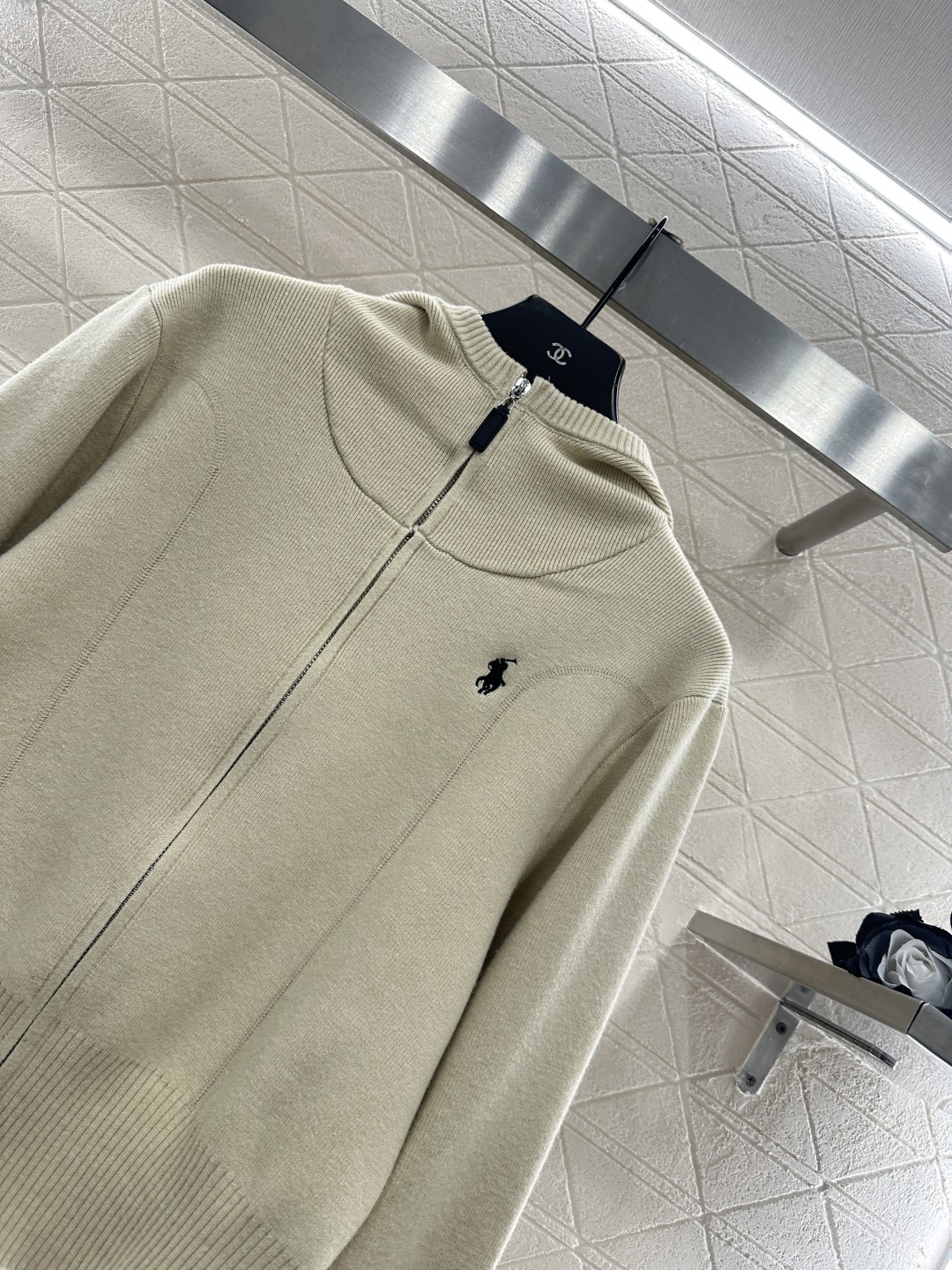 ♥Ralph Lauren*♥2026新品上架 连帽针织拉链外套定制YB羊毛纱线织造，质感细腻，穿搭舒适