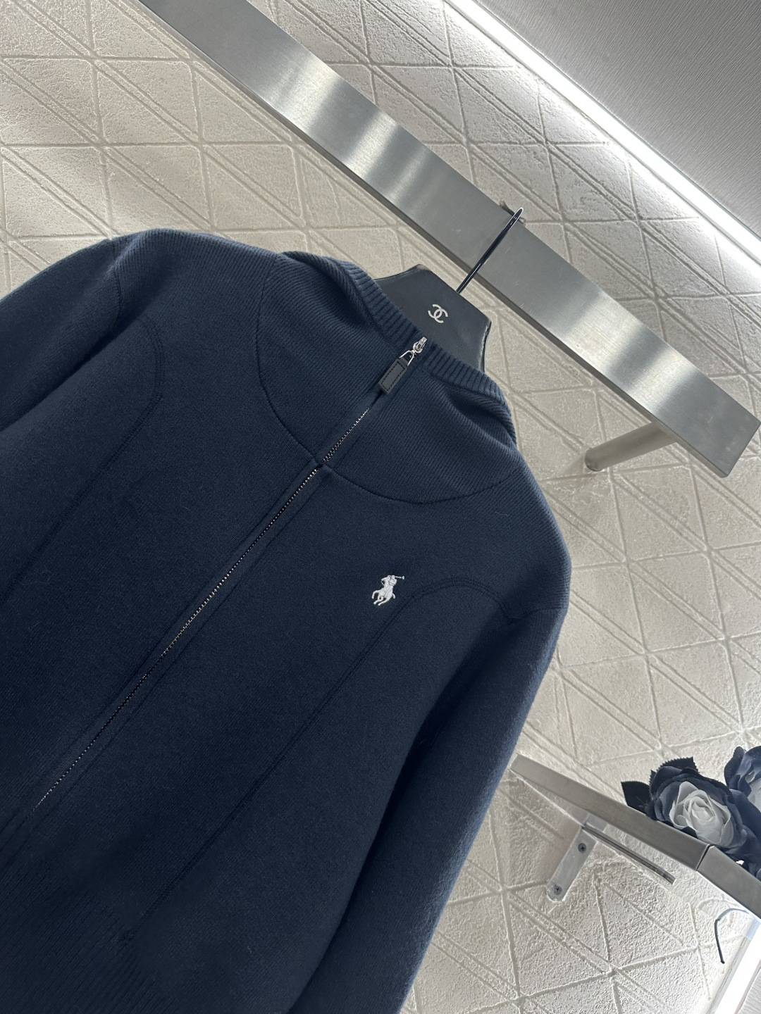 ♥Ralph Lauren*♥2026新品上架 连帽针织拉链外套定制YB羊毛纱线织造，质感细腻，穿搭舒适