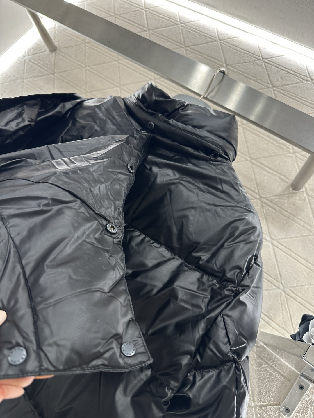 ♥Prad*♥2026新品上架 连帽可拆卸羽绒服外套定制YB进口防风防水尼龙材质，其工艺还原，升级材质，