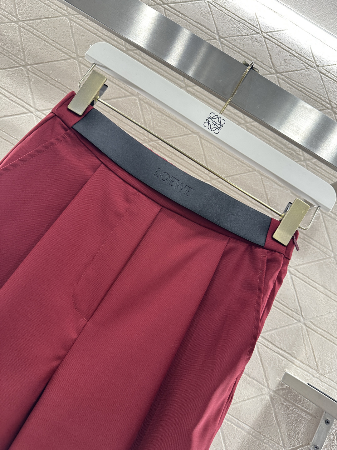 ♥Loew*♥2026新品上架 廓形腰带西装外套长裤套装定制YB进口精仿羊毛材质，富含百分之之80，质感