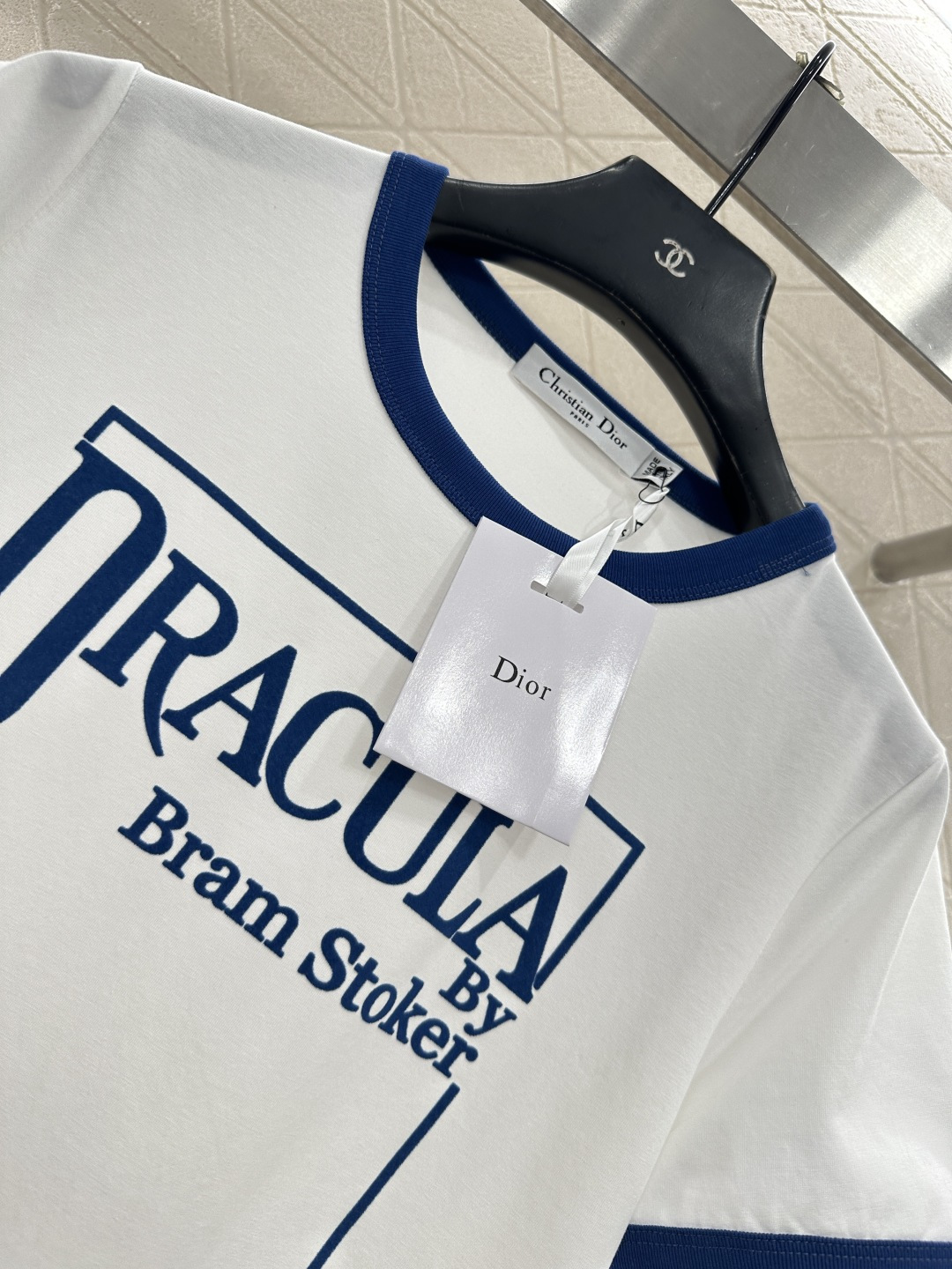 ♥Dio*♥2026新品上架 螺纹撞色圆领徽标𝑇𝑒𝑒定制YB丝光全棉材质，柔软亲肤，舒适有型，常规短袖𝑇