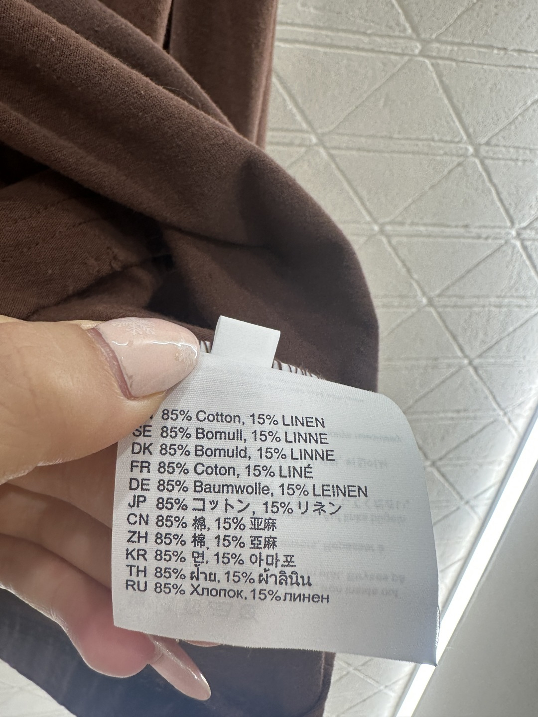 ♥Acne studio*♥2026新品上架 重工水洗做旧字母长袖定制YB亚麻棉材质，质感舒适，弹力好穿