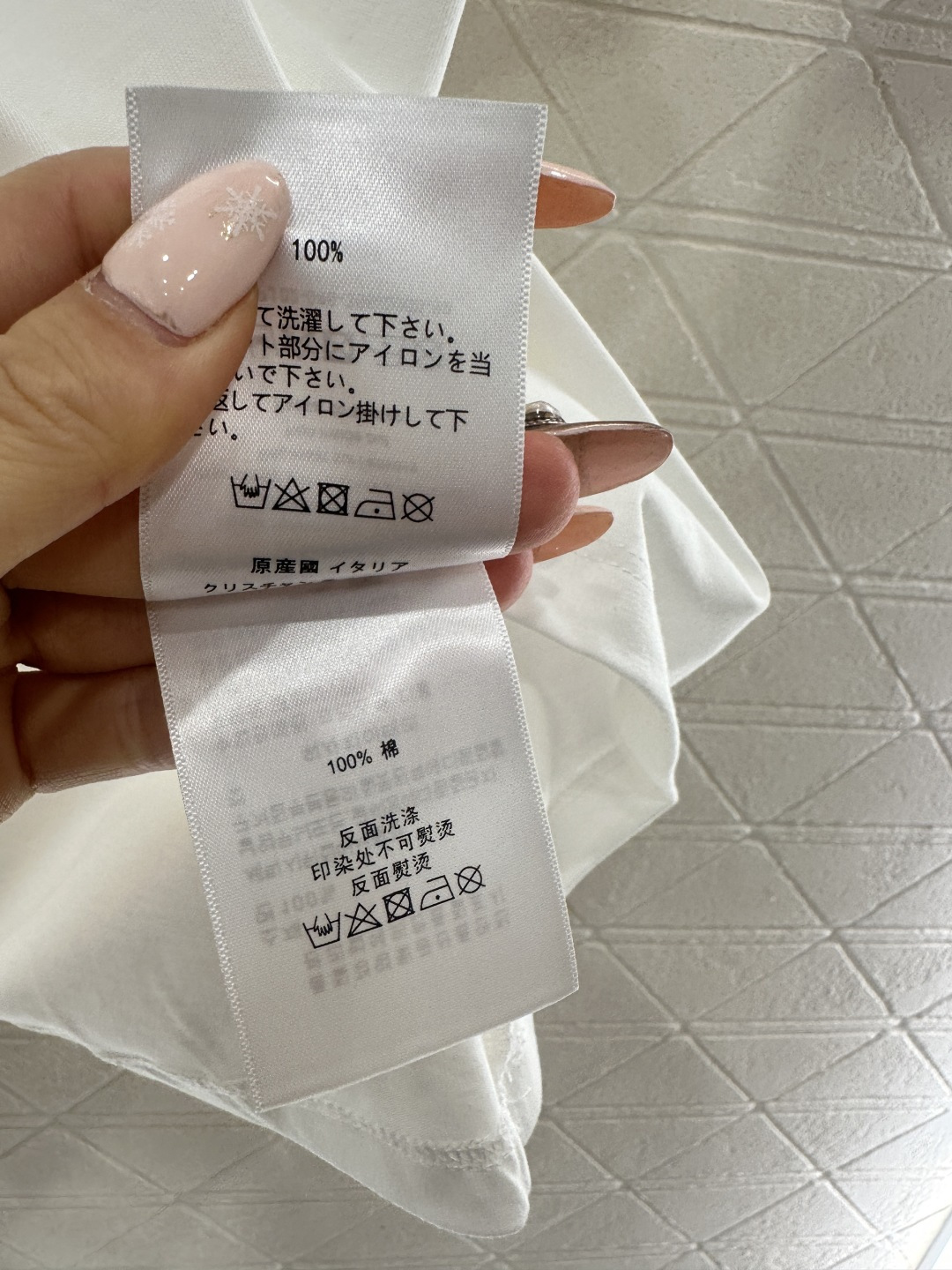 ♥Valentin*♥2026新品上架 钉珠字母徽标𝑇𝑒𝑒定制YB丝光全棉材质，透气舒适，质感十足，正肩