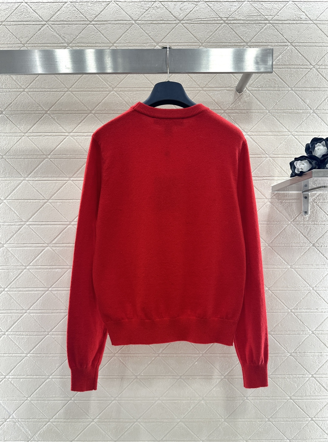 ♥Louis vuitto*♥2026新品上架 马海毛刺绣字母针织毛衣定制YB羊毛纱线织造，穿搭舒适，质