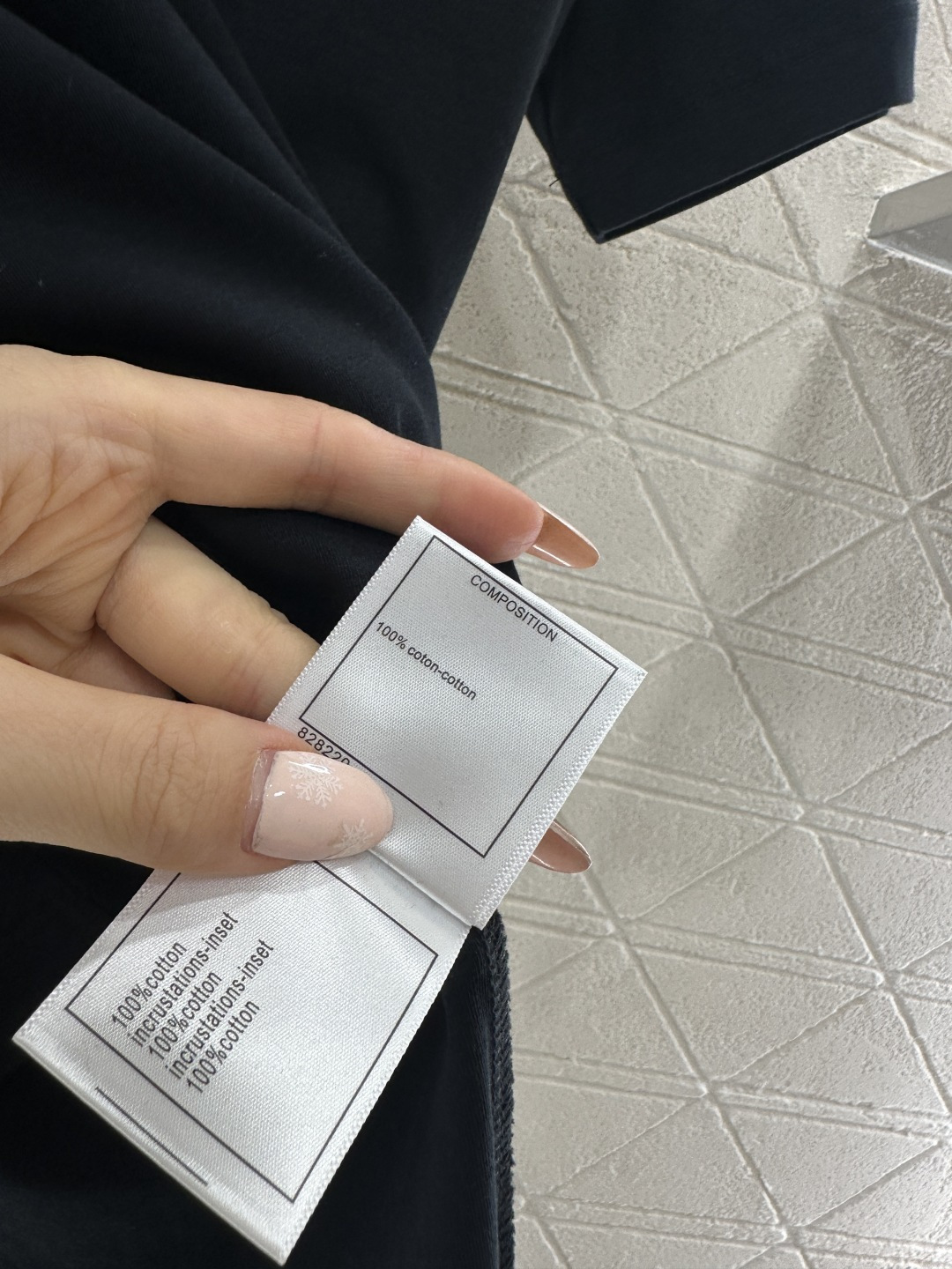 ♥Chane*♥2026新品上架 圆领毛绒徽标𝑇𝑒𝑒定制YB丝光全棉材质，透气舒适，质感十足，正肩圆领短