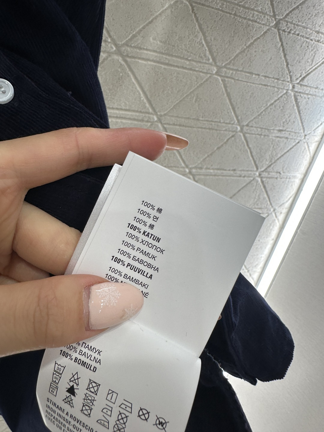 ♥Miumi*♥2026新品上架 翻领开襟短袖连衣裙定制YB进口灯芯绒材质，质感细腻，挺括有型，藏蓝调的