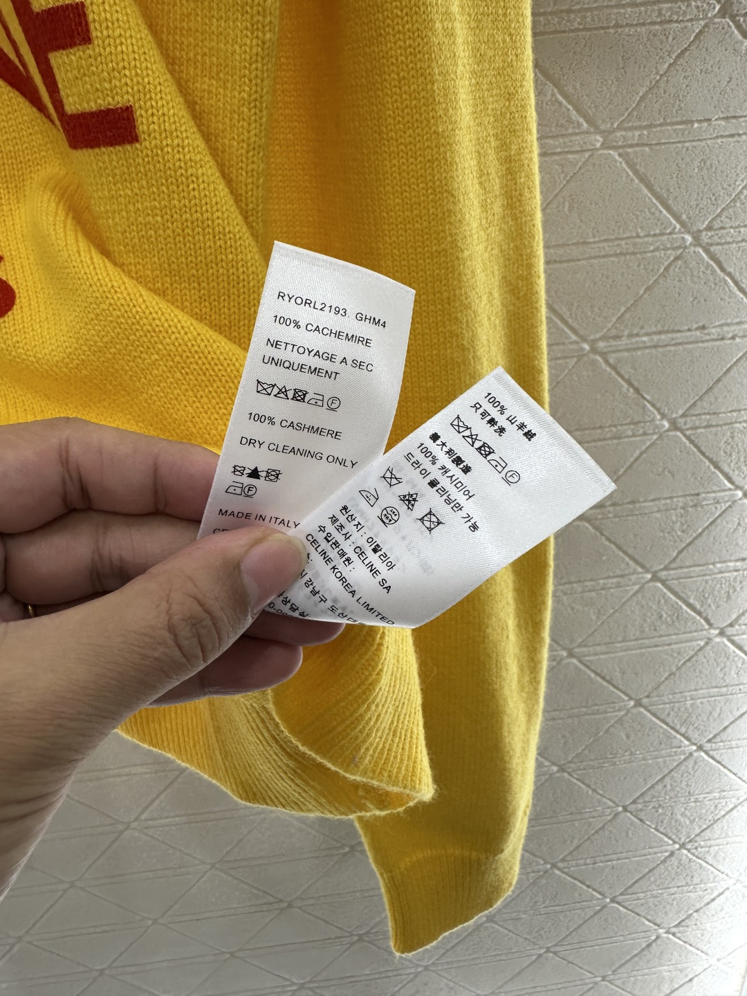 ♥Celin*♥2026新品上架 印花凯旋门针织毛衣定制YB羊绒纱线织造，穿搭舒适，质感十足，圆领针织套