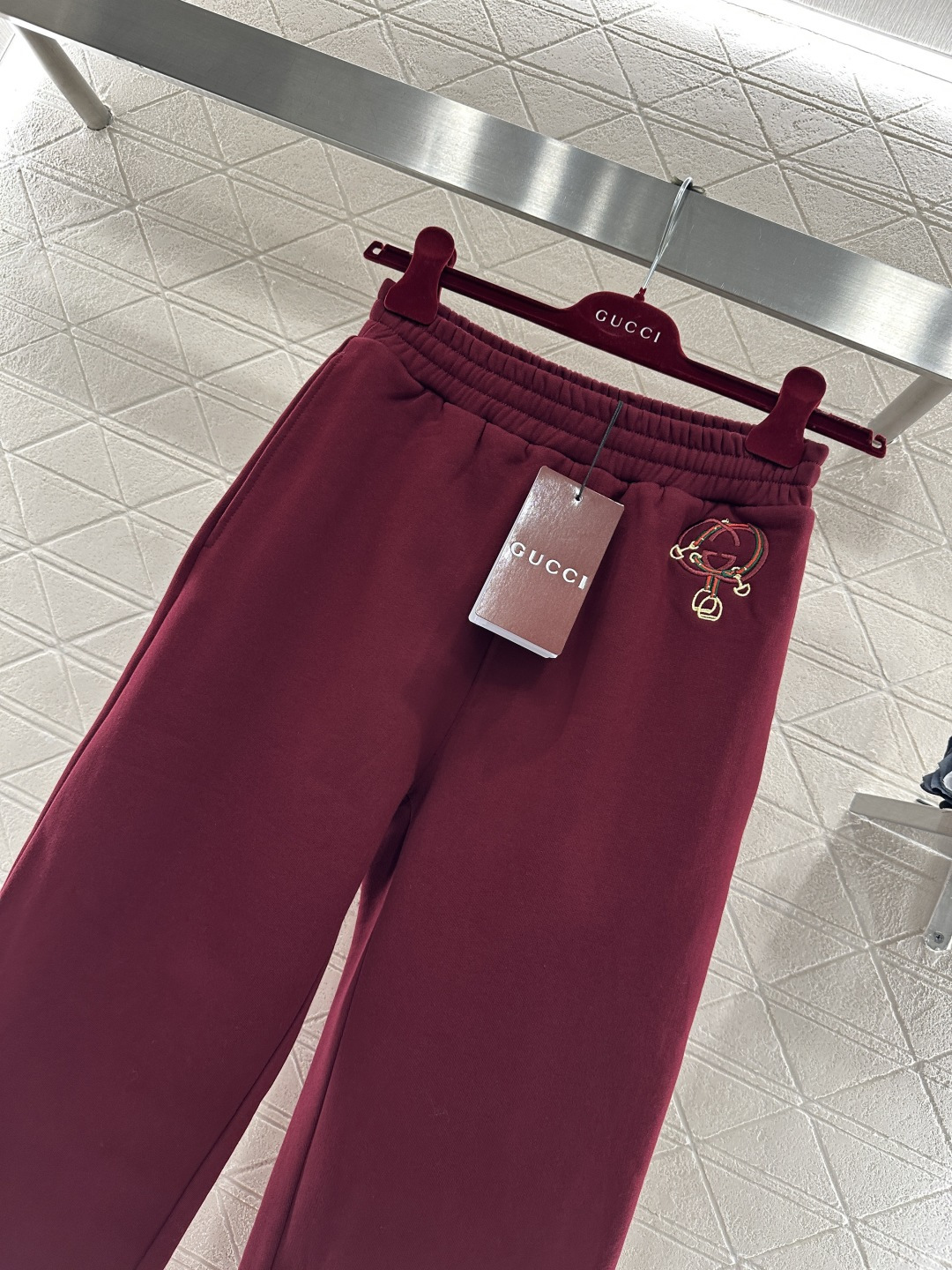 ♥Gucc*♥2026新品上架贺岁翻领半开襟卫衣长裤套装新年贺岁系列#定制YB进口原生全棉材质，柔软亲肤