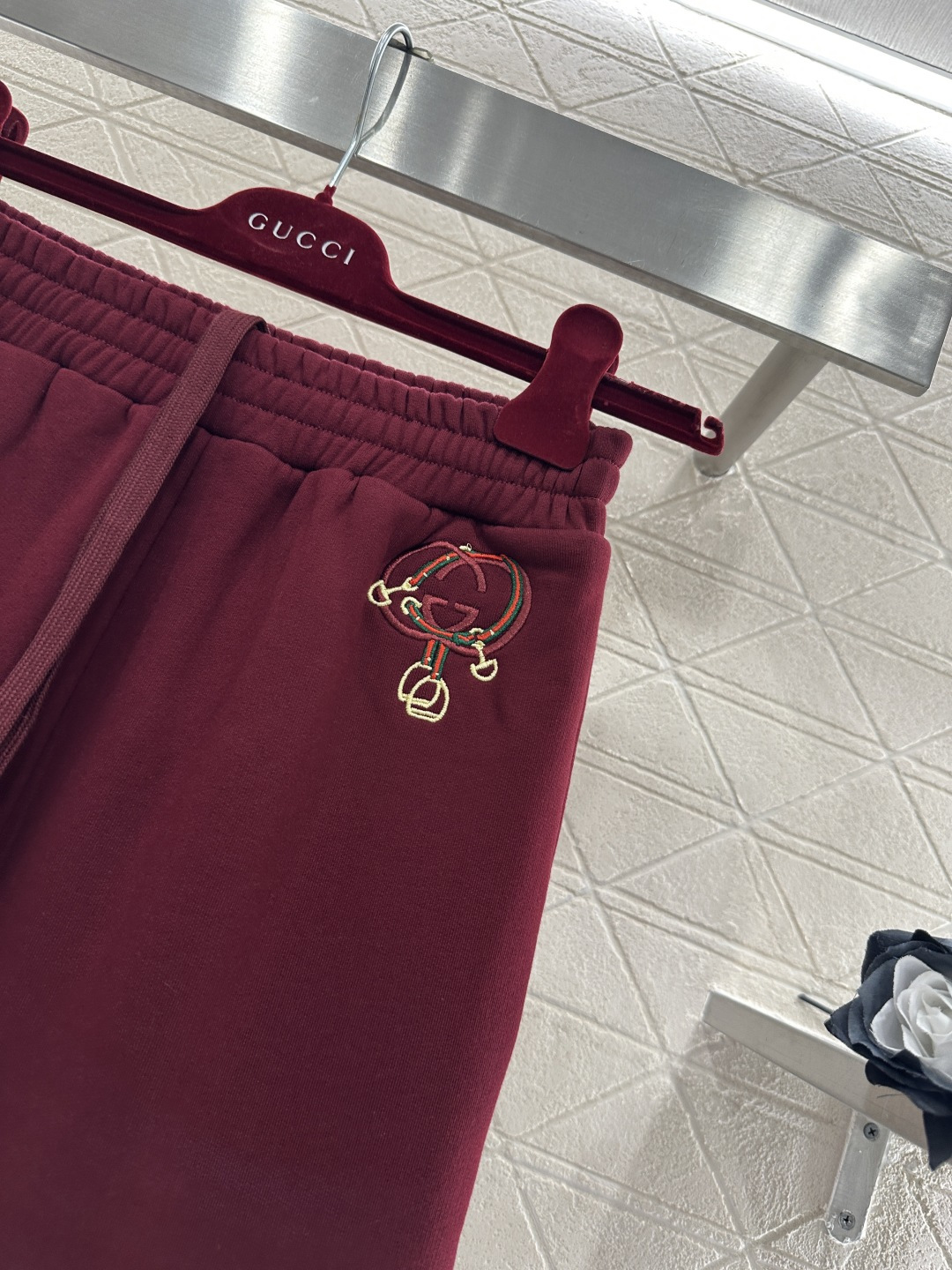 ♥Gucc*♥2026新品上架贺岁翻领半开襟卫衣长裤套装新年贺岁系列#定制YB进口原生全棉材质，柔软亲肤