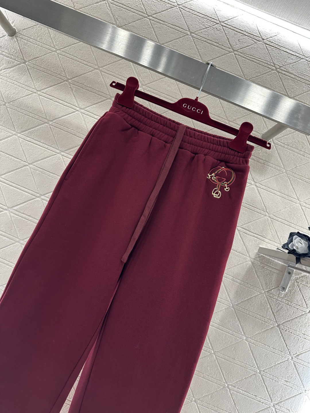 ♥Gucc*♥2026新品上架贺岁翻领半开襟卫衣长裤套装新年贺岁系列#定制YB进口原生全棉材质，柔软亲肤