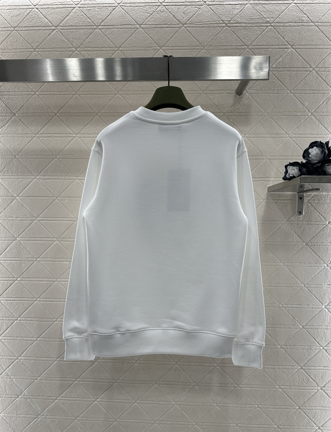 ♥Gucc*♥2026新品上架 贺岁圆领刺绣徽标卫衣新年贺岁系列#定制YB原生全棉材质，久洗不易变形起球