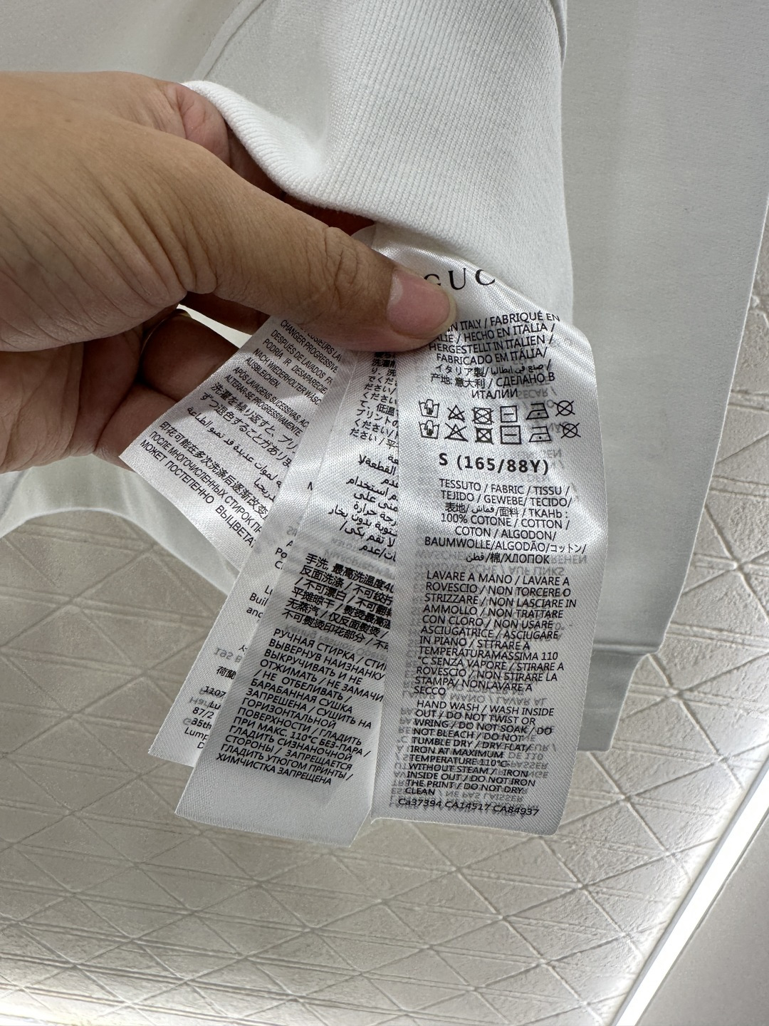 ♥Gucc*♥2026新品上架 贺岁圆领刺绣徽标卫衣新年贺岁系列#定制YB原生全棉材质，久洗不易变形起球