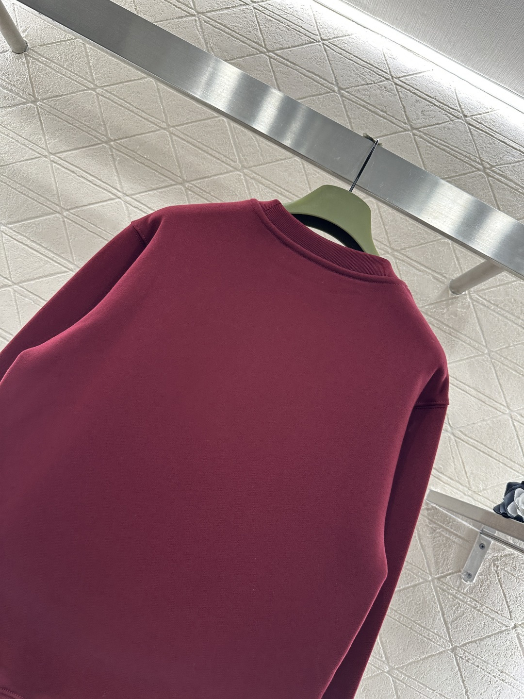 ♥Gucc*♥2026新品上架 贺岁圆领刺绣徽标卫衣新年贺岁系列#定制YB原生全棉材质，久洗不易变形起球