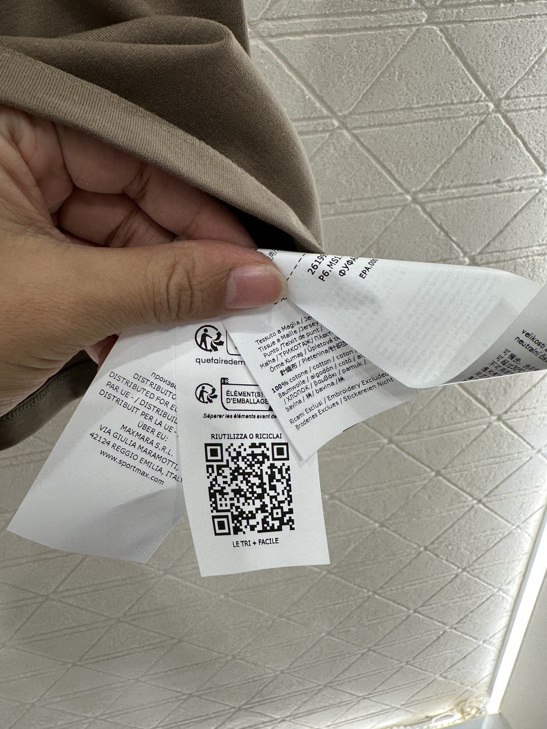 ♥Maxmar*♥2026新品上架 圆领刺绣徽标𝑇𝑒𝑒定制YB原生全棉材质，透气舒适，质感十足，常规花苞