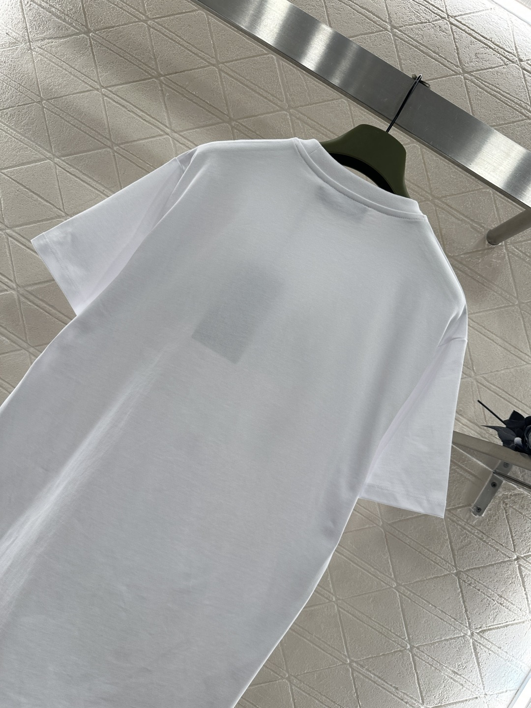 ♥Gucc*♥2026新品上架 贺岁起泡印花圆领𝑇𝑒𝑒新年贺岁系列#定制YB原生全棉材质，透气舒适，质感