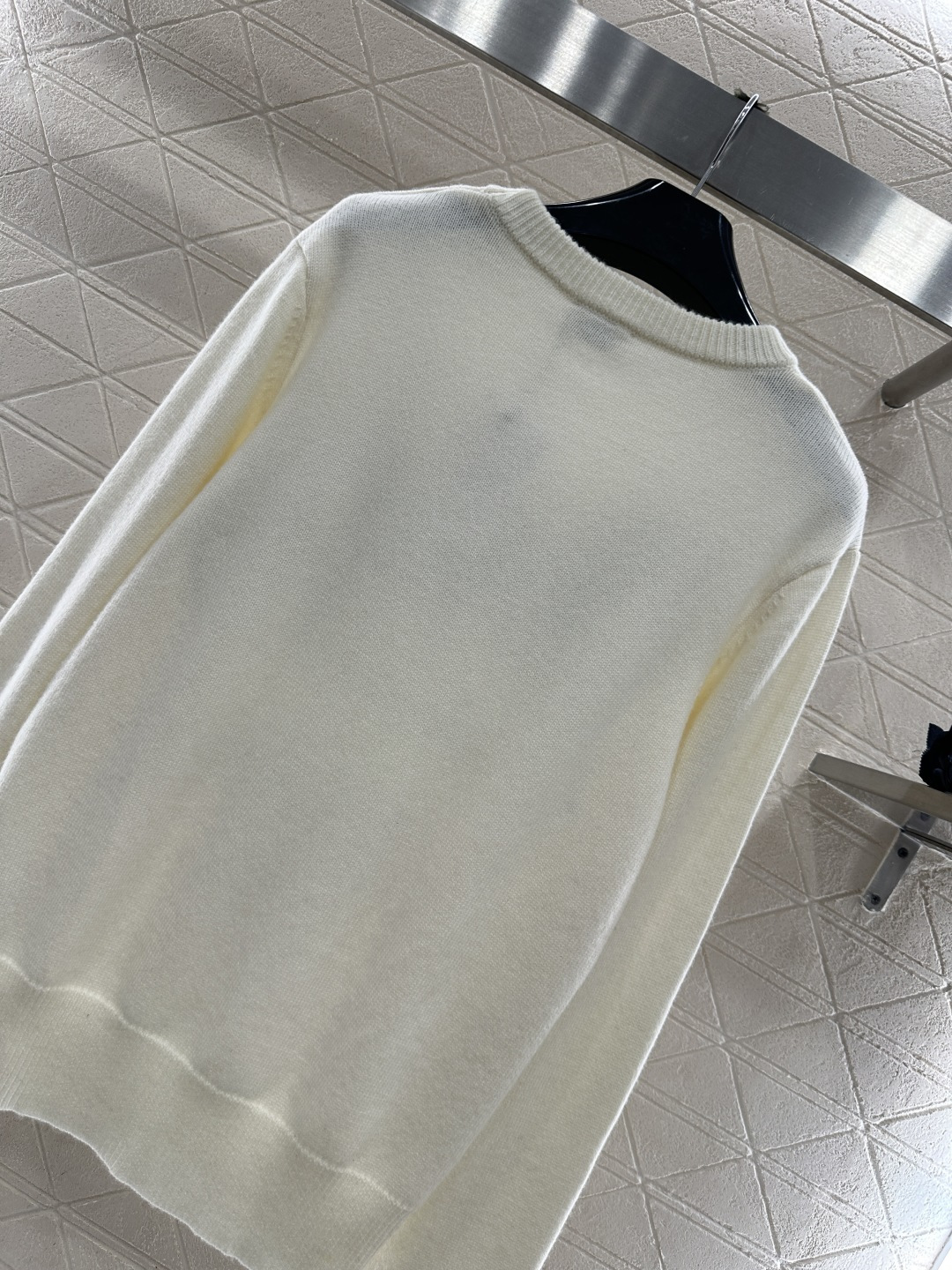 ♥Celin*♥2026新品上架 印花凯旋门针织毛衣定制YB羊绒纱线织造，穿搭舒适，质感十足，圆领针织套