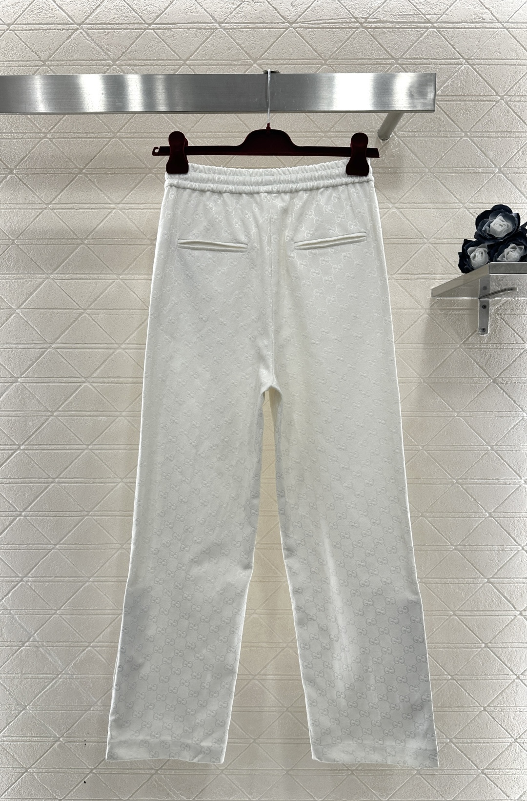 ♥Gucc*♥2026新品上架 提花暗纹拉链夹克长裤套装定制YB进口提花全棉材质，质感高级，品相十足，满