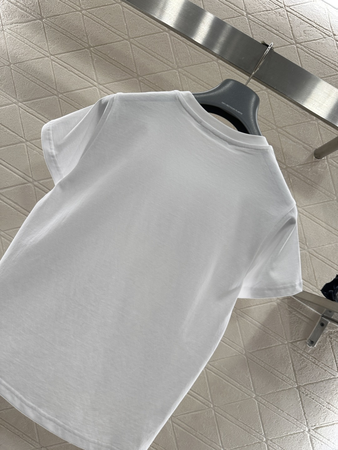 ♥Alexander wan*♥2026新品上架 圆领起泡印花徽标𝑇𝑒𝑒定制YB丝光全棉材质，质感光泽，