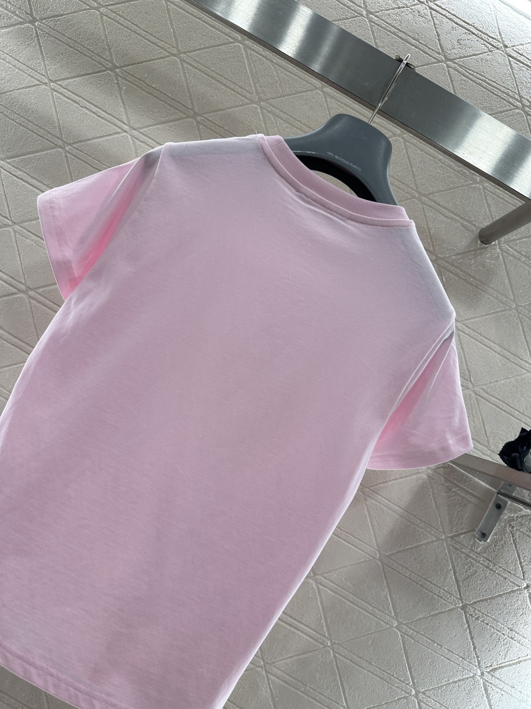 ♥Alexander wan*♥2026新品上架 圆领起泡印花徽标𝑇𝑒𝑒定制YB丝光全棉材质，质感光泽，