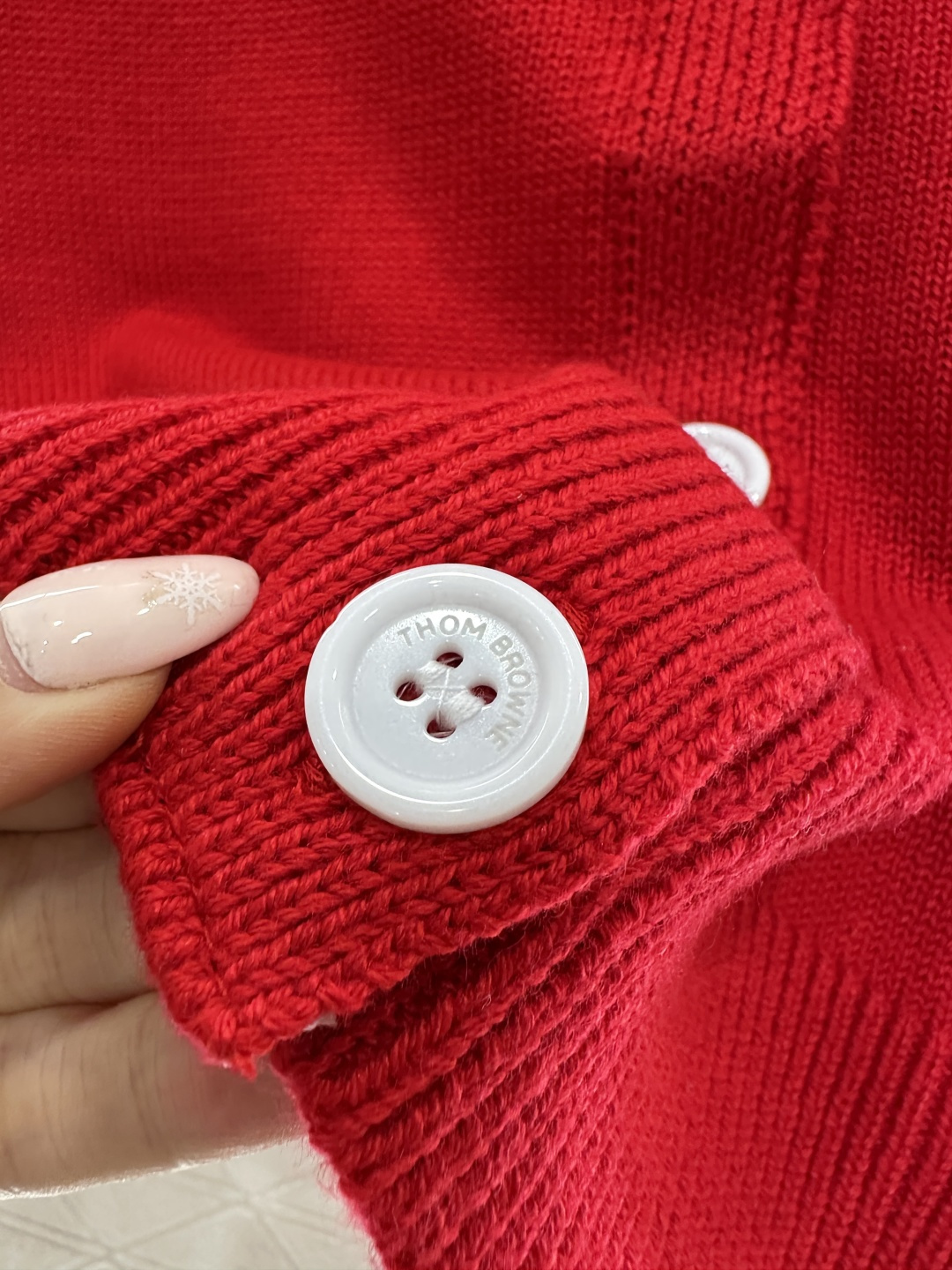 ♥Thom Brown*♥2026新品上架 圆领横杠针织开衫定制YB羊毛纱线织造，质感高级，舒适柔软，圆