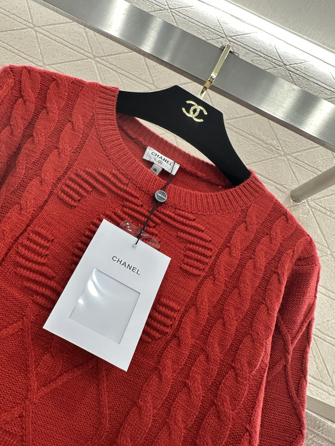 ♥Chane*♥2026新品上架 圆领麻花针织套头毛衣定制YB羊毛纱线织造，质感细腻，穿搭舒适，圆领针织