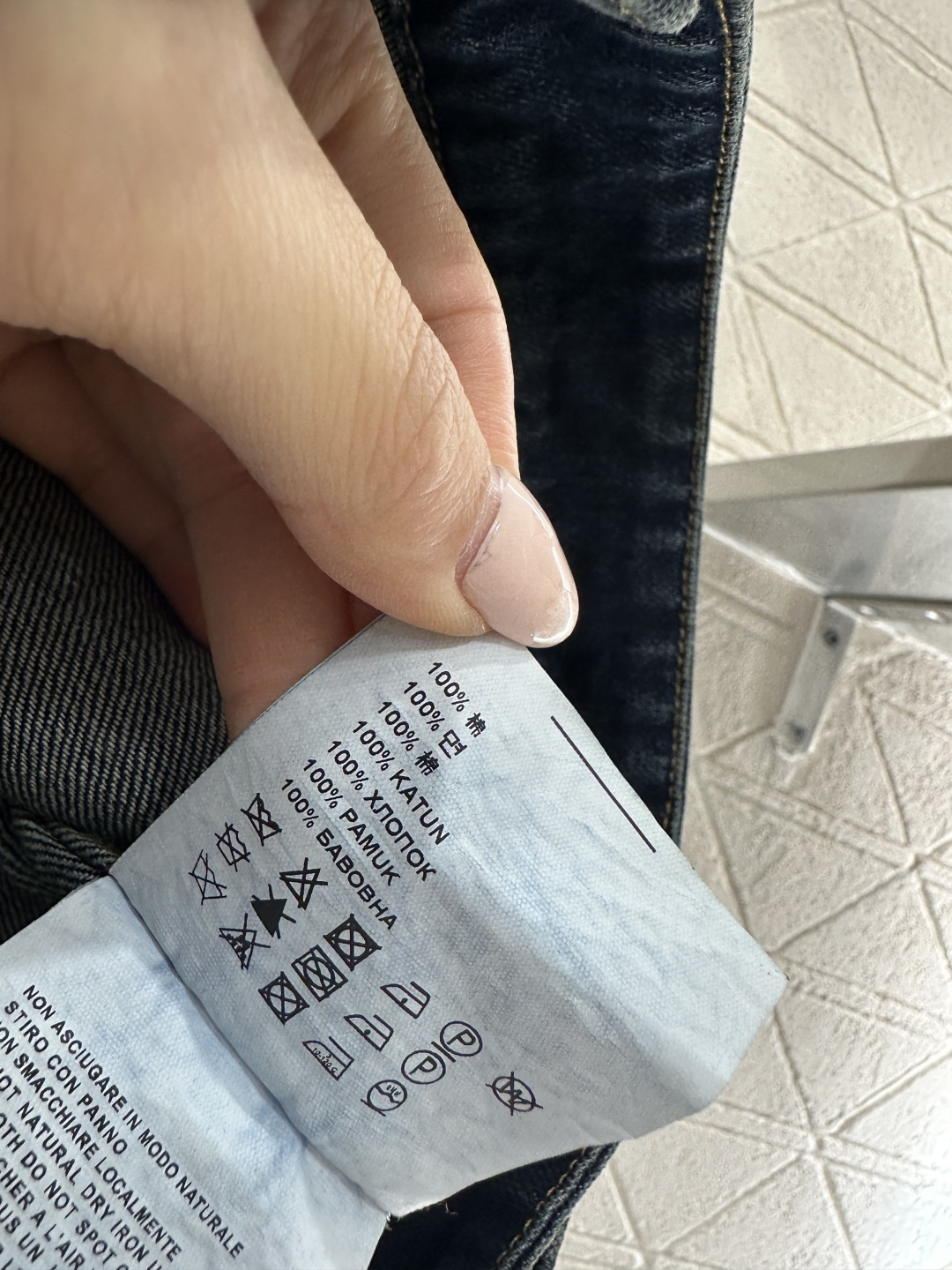 ♥Miumi*♥2026新品上架拼接翻领牛仔外套长裤套装定制YB斜纹全棉牛仔材质，质感细腻，穿搭有型，深