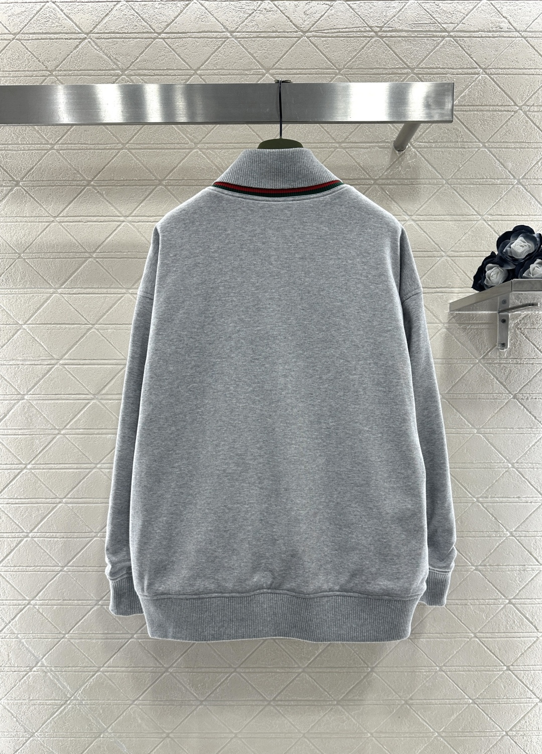 ♥Gucc*♥2026新品上架 贺岁拉链棉服外套新年贺岁系列#定制YB斜纹全棉材质，质感高级，挺括有型，