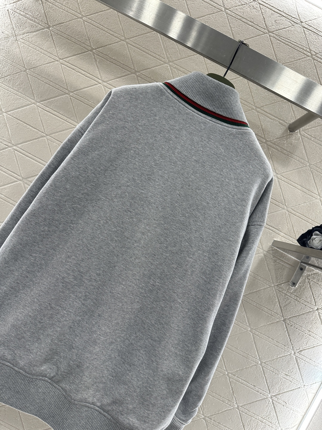 ♥Gucc*♥2026新品上架 贺岁拉链棉服外套新年贺岁系列#定制YB斜纹全棉材质，质感高级，挺括有型，