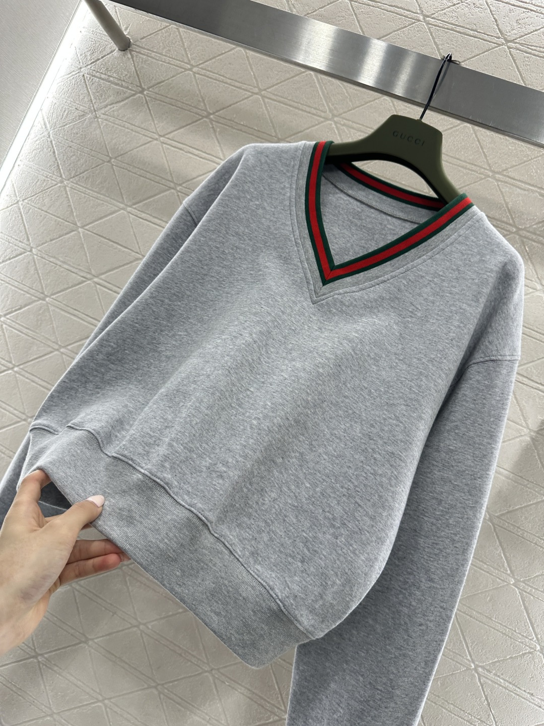 ♥Gucc*♥2026新品上架 贺岁套头卫衣长裤套装新年贺岁系列#定制YB斜纹全棉材质，柔软亲肤，穿搭舒