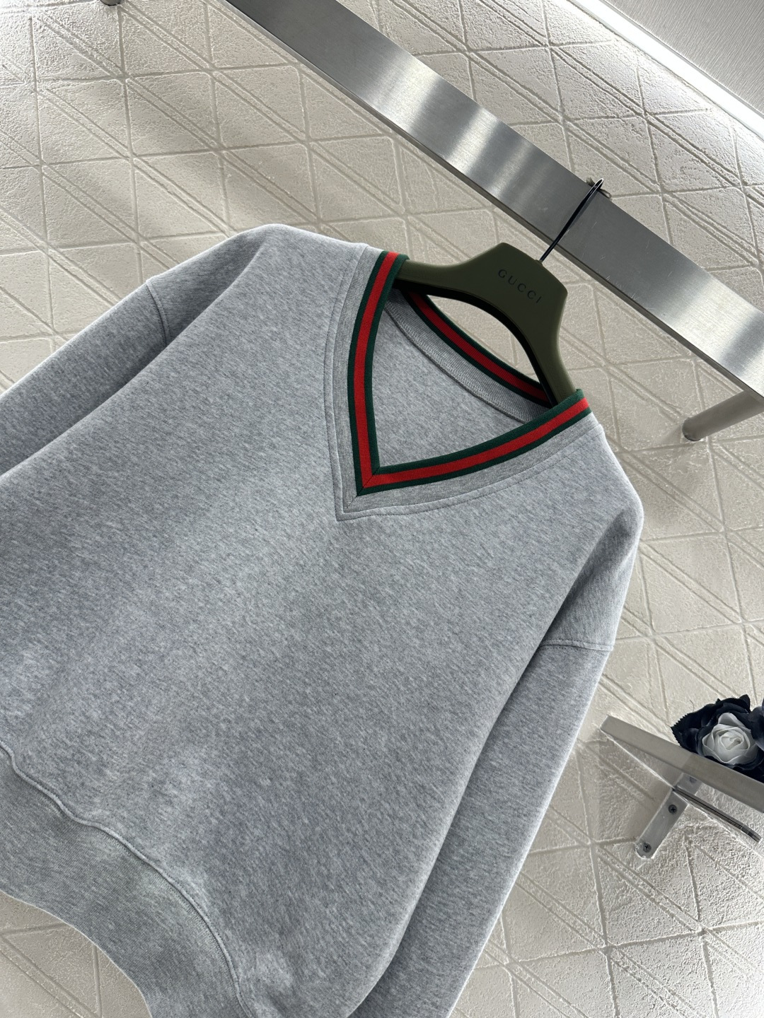 ♥Gucc*♥2026新品上架 贺岁套头卫衣长裤套装新年贺岁系列#定制YB斜纹全棉材质，柔软亲肤，穿搭舒