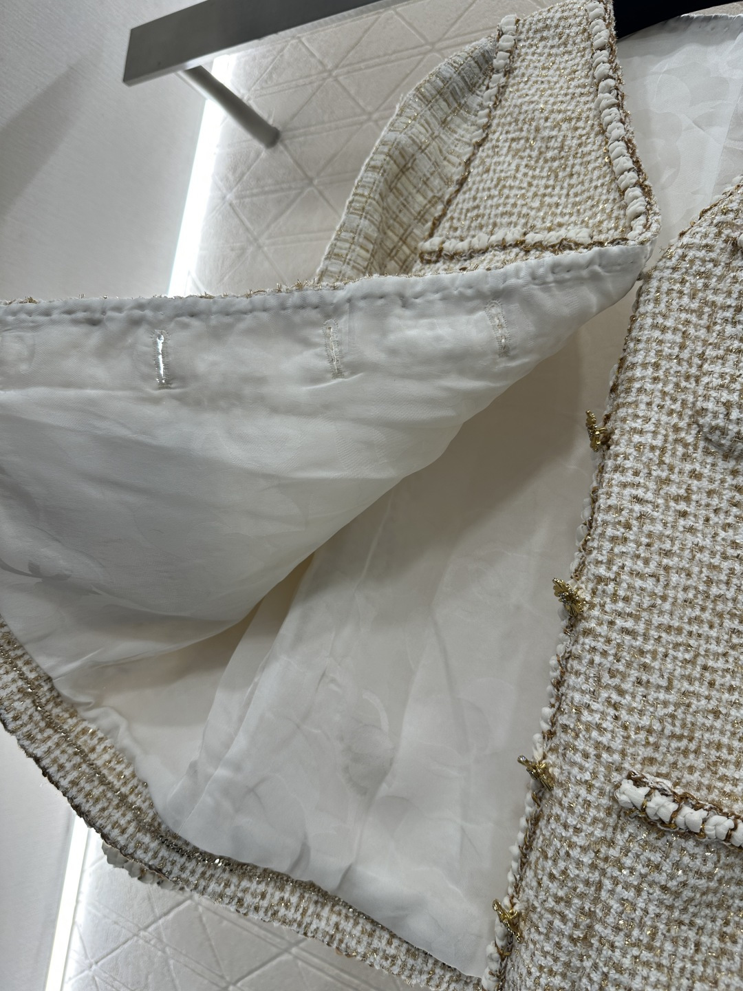 ♥Chane*♥2026新品上架 捆边假两件洋装外套定制YB进口粗纺羊毛呢材质，质感高级，品相十足，洋装