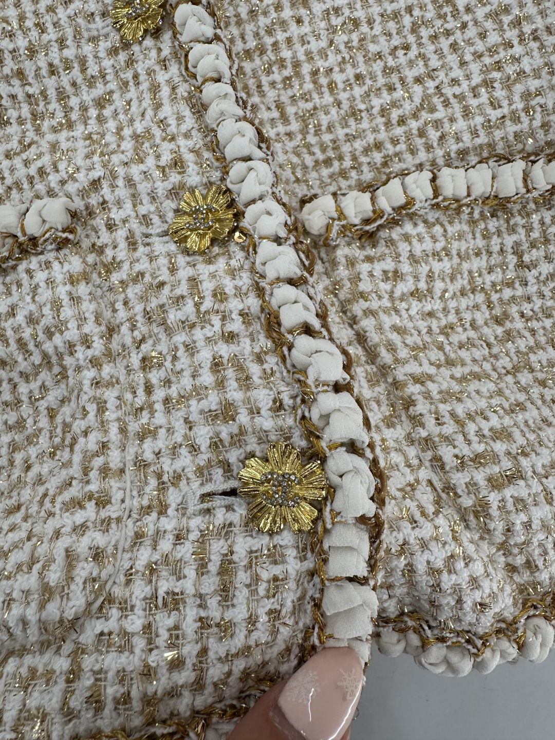 ♥Chane*♥2026新品上架 捆边假两件洋装外套定制YB进口粗纺羊毛呢材质，质感高级，品相十足，洋装