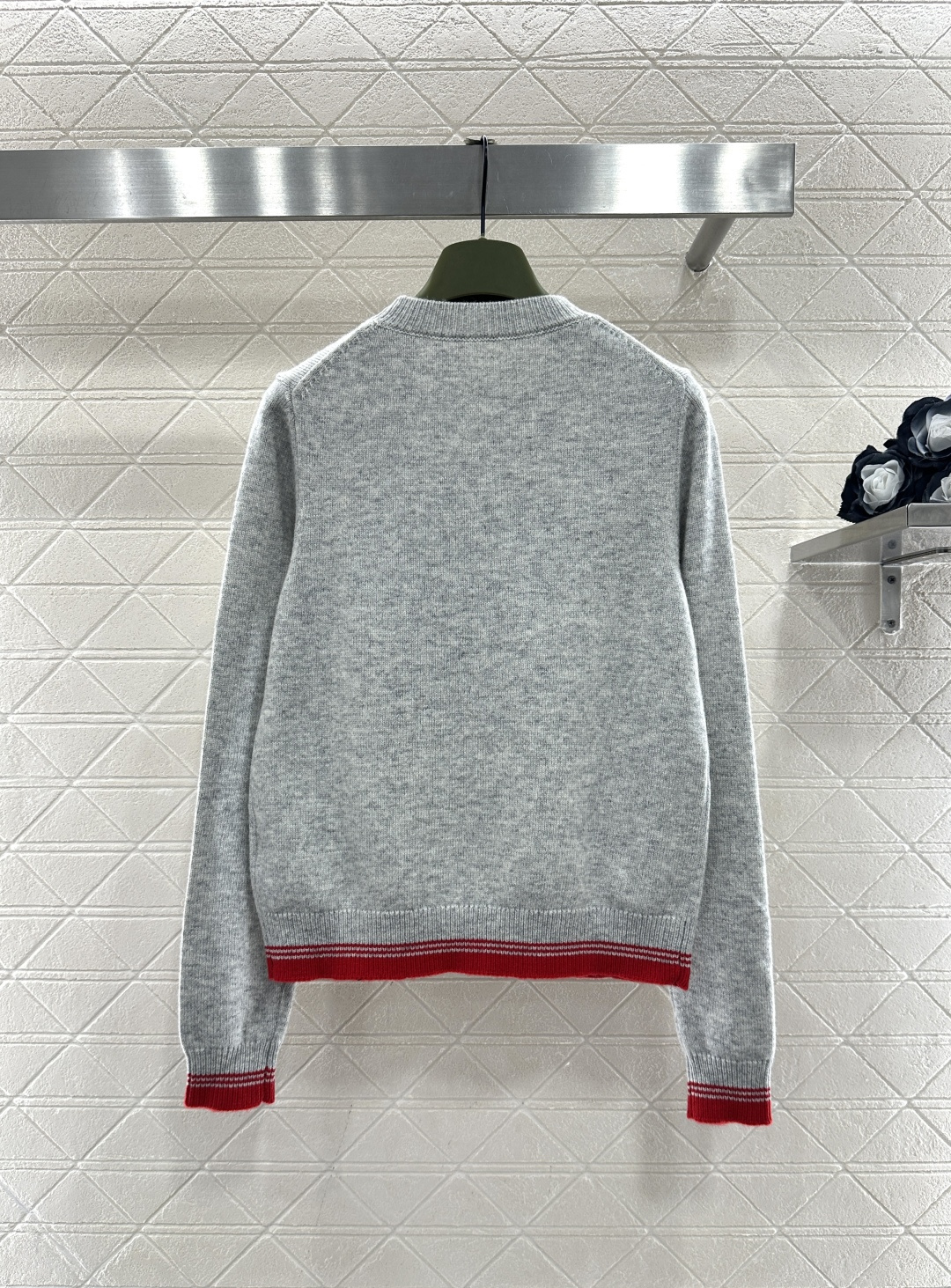 ♥Gucc*♥2026新品上架 贺岁提花马年针织毛衣新年贺岁系列#定制YB羊毛纱线织造，穿搭舒适，质感十