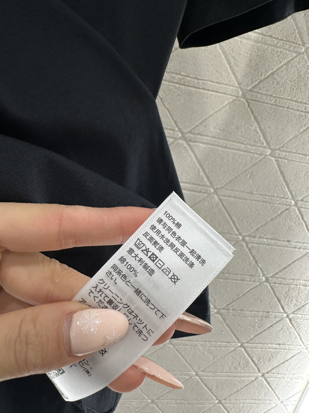 ♥Celin*♥2026新品上架 钉珠字母徽标𝑇𝑒𝑒定制YB丝光全棉材质，透气舒适，质感十足，常规短袖T