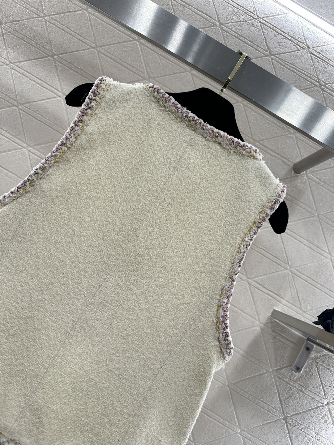 ♥Chane*♥2026新品上架 捆边洋装马甲定制YB进口粗纺羊毛呢材质，质感高级，品相十足，修身马甲剪