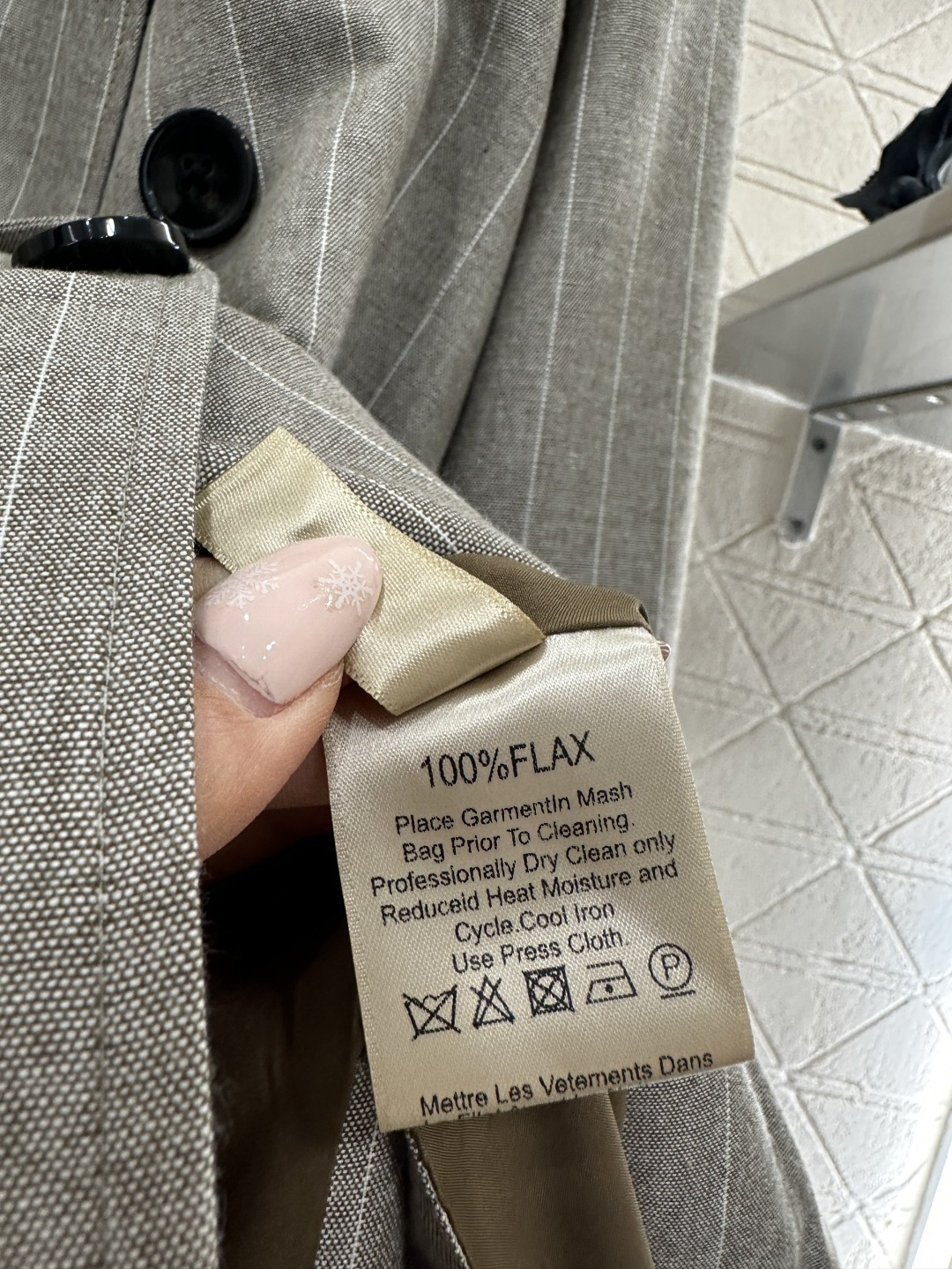 ♥MaxMar*♥2026新品上架 条纹西装外套长裤套装定制YB进口西装材质，质感高级，垂顺有型，正肩廓