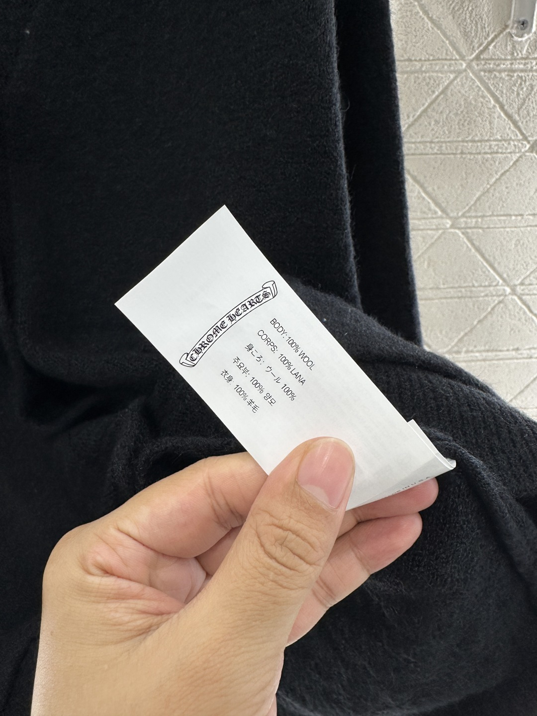 ♥Chrome hear*♥2026新品上架 刺绣廓形针织开衫定制YB羊毛纱线织造，质感细腻，穿搭舒适，