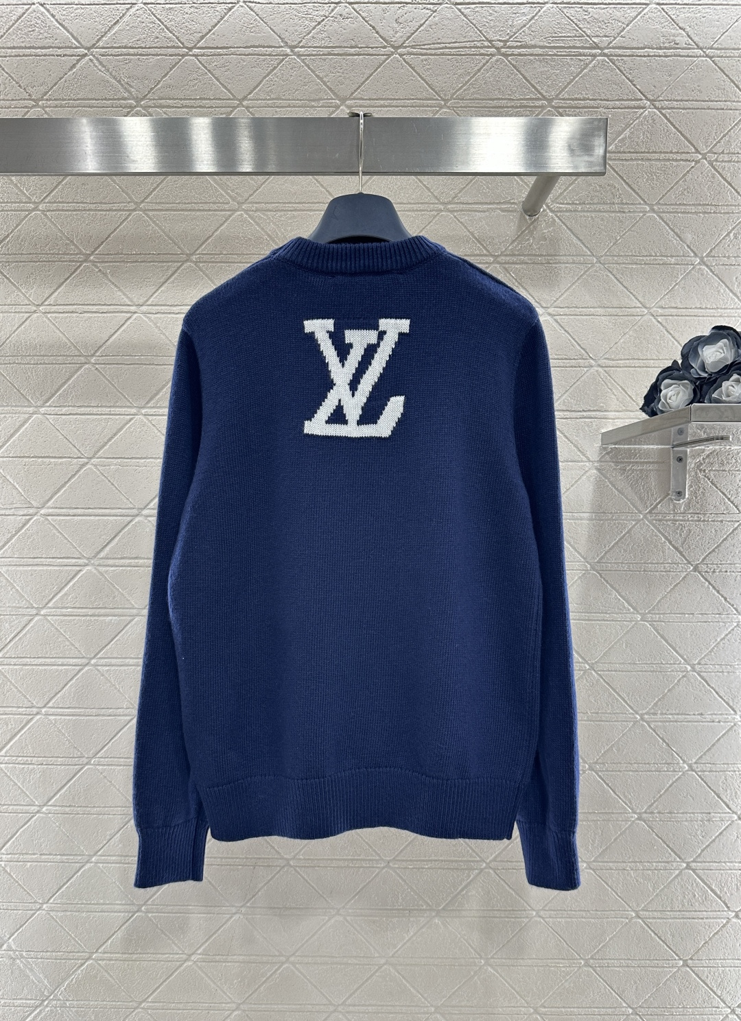 ♥Louis vuitto*♥2026新品上架 圆领针织套头毛衣定制YB羊毛纱线织造，质感细腻，穿搭舒适