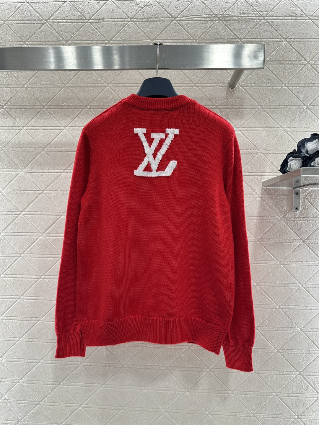 ♥Louis vuitto*♥2026新品上架 圆领针织套头毛衣定制YB羊毛纱线织造，质感细腻，穿搭舒适