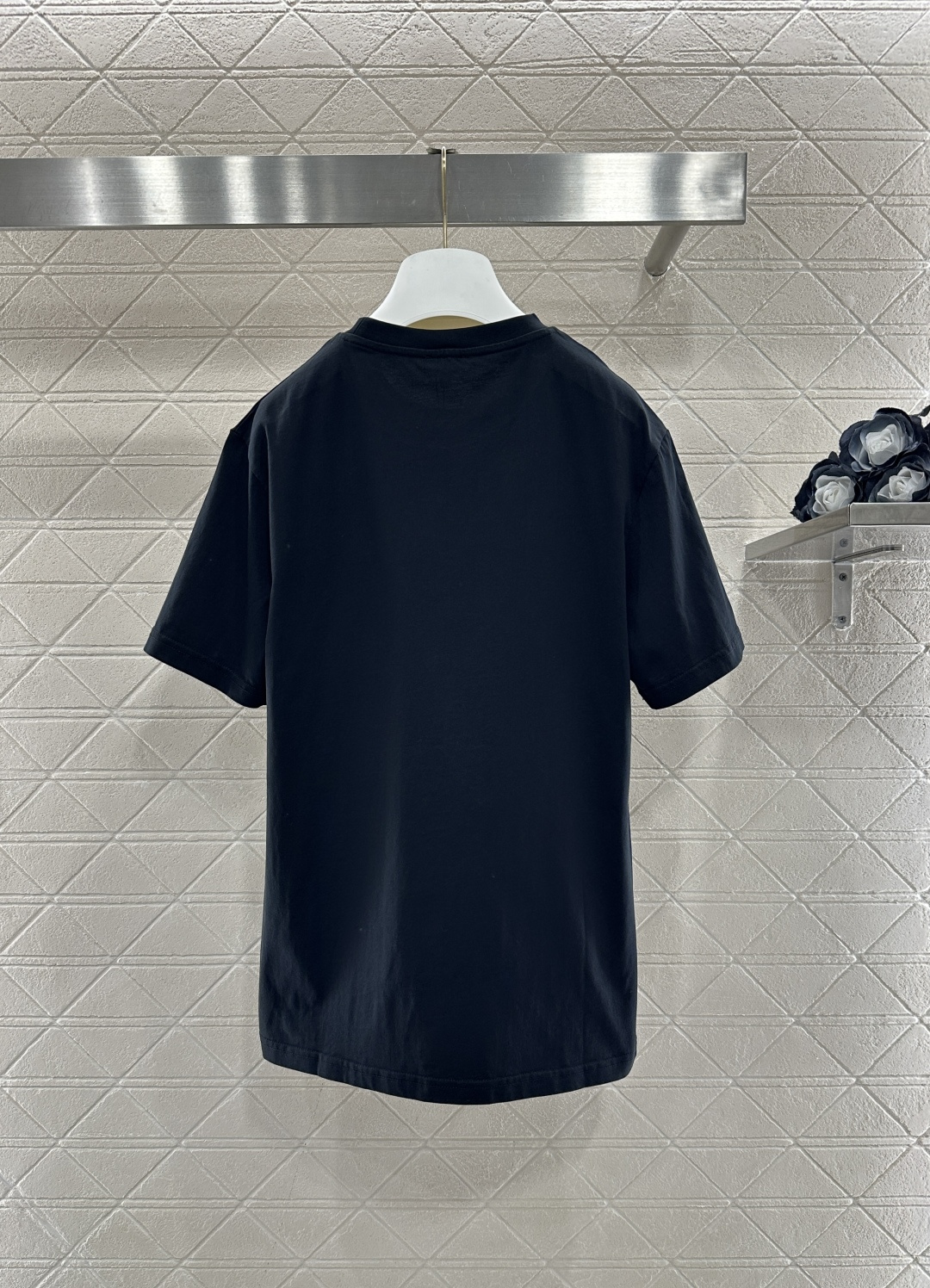 ♥Loew*♥2026新品上架 刺绣图腾徽标𝑇𝑒𝑒定制YB丝光全棉材质，透气舒适，质感十足，常规短袖T恤