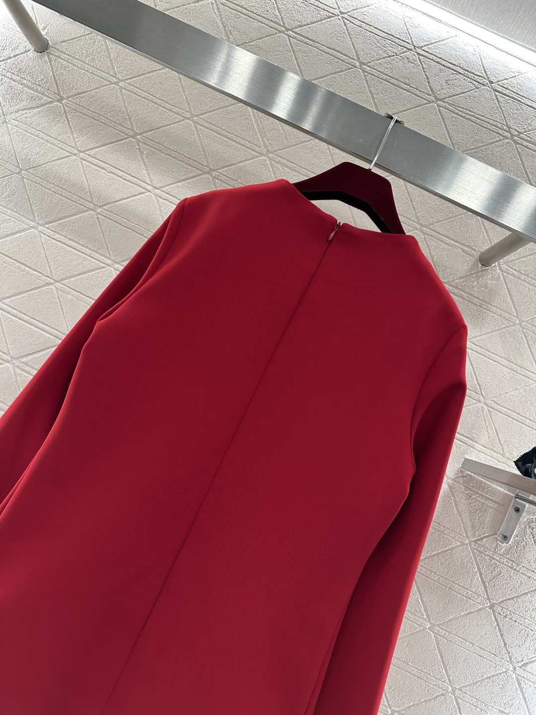 ♥gucc*♥2026新品上架 圆领马蹄扣短袖连衣裙定制YB进口醋酸材质，成衣光泽，质感品相上乘，短袖连