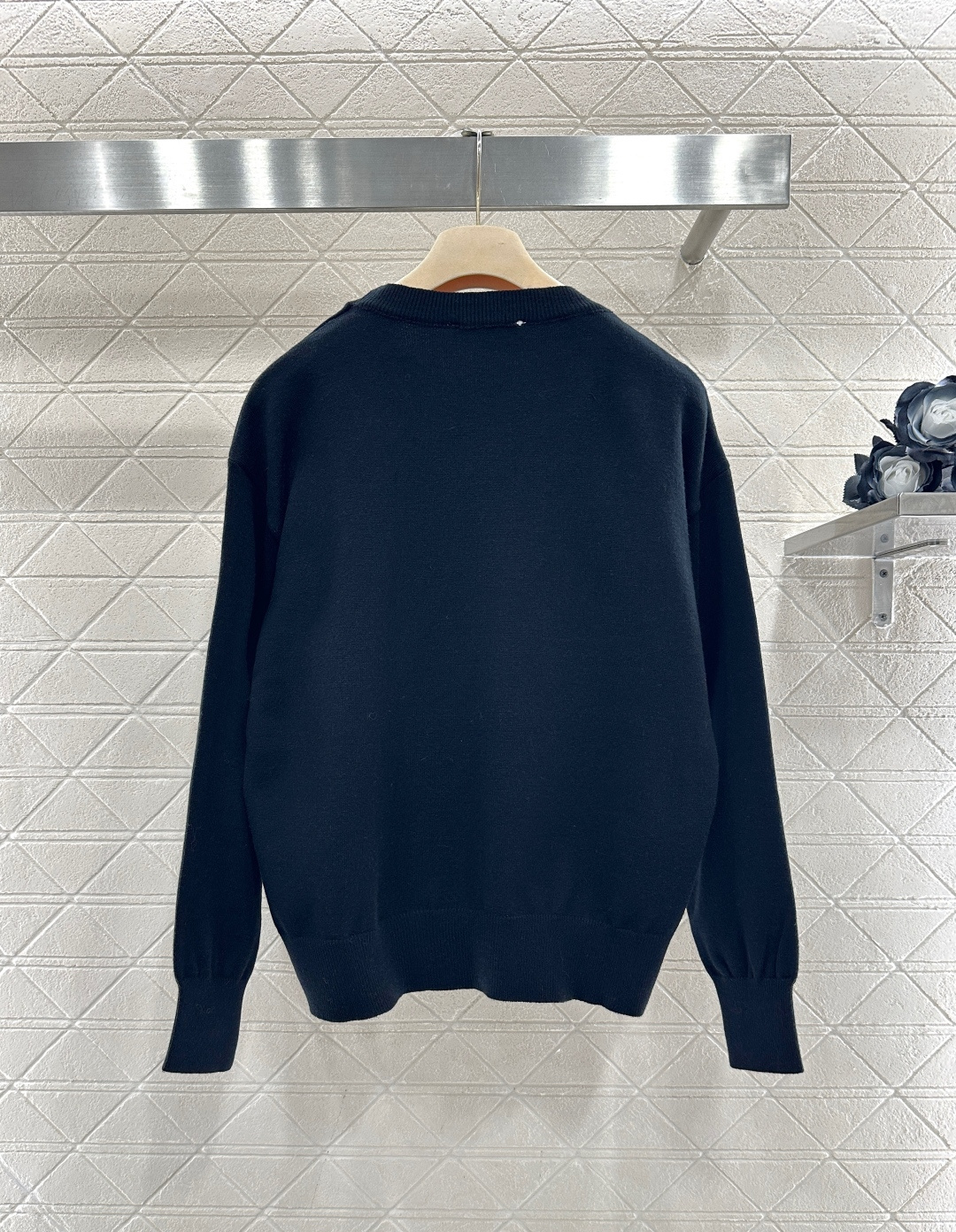 ♥Miumi*♥2026新品上架 贺岁提花马年针织毛衣新年贺岁系列#定制YB羊毛纱线织造，穿搭舒适，质感