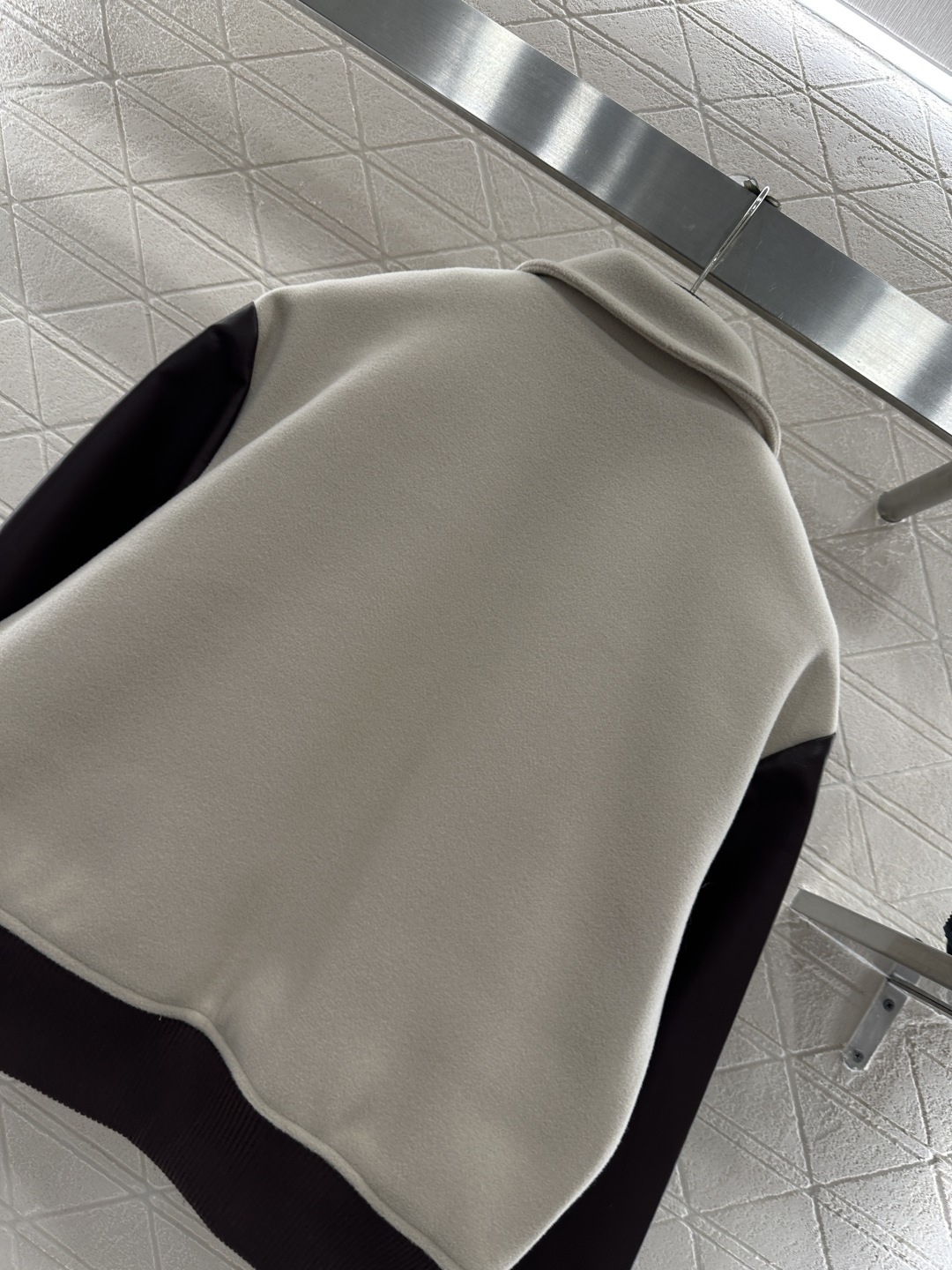 ♥Louis vuitto*♥2026新品上架 拼皮棒球毛呢外套定制YB进口毛呢材质，质感亲肤柔软，轻便