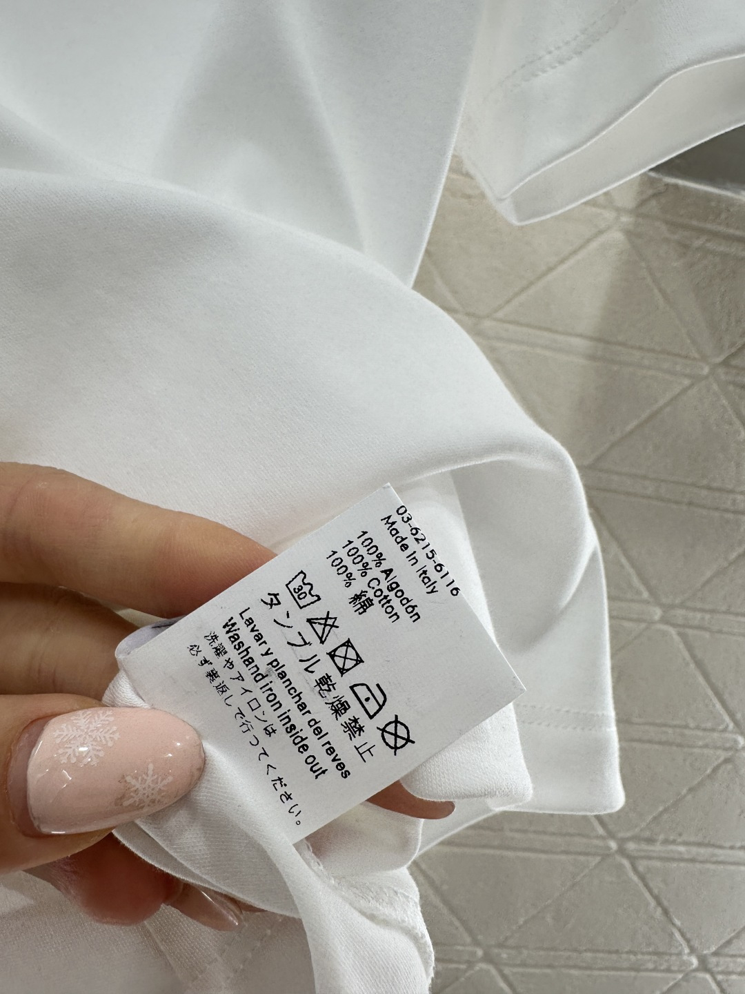 ♥Loew*♥2026新品上架 钉珠图腾徽标𝑇𝑒𝑒定制YB丝光全棉材质，透气舒适，质感十足，常规短袖T恤