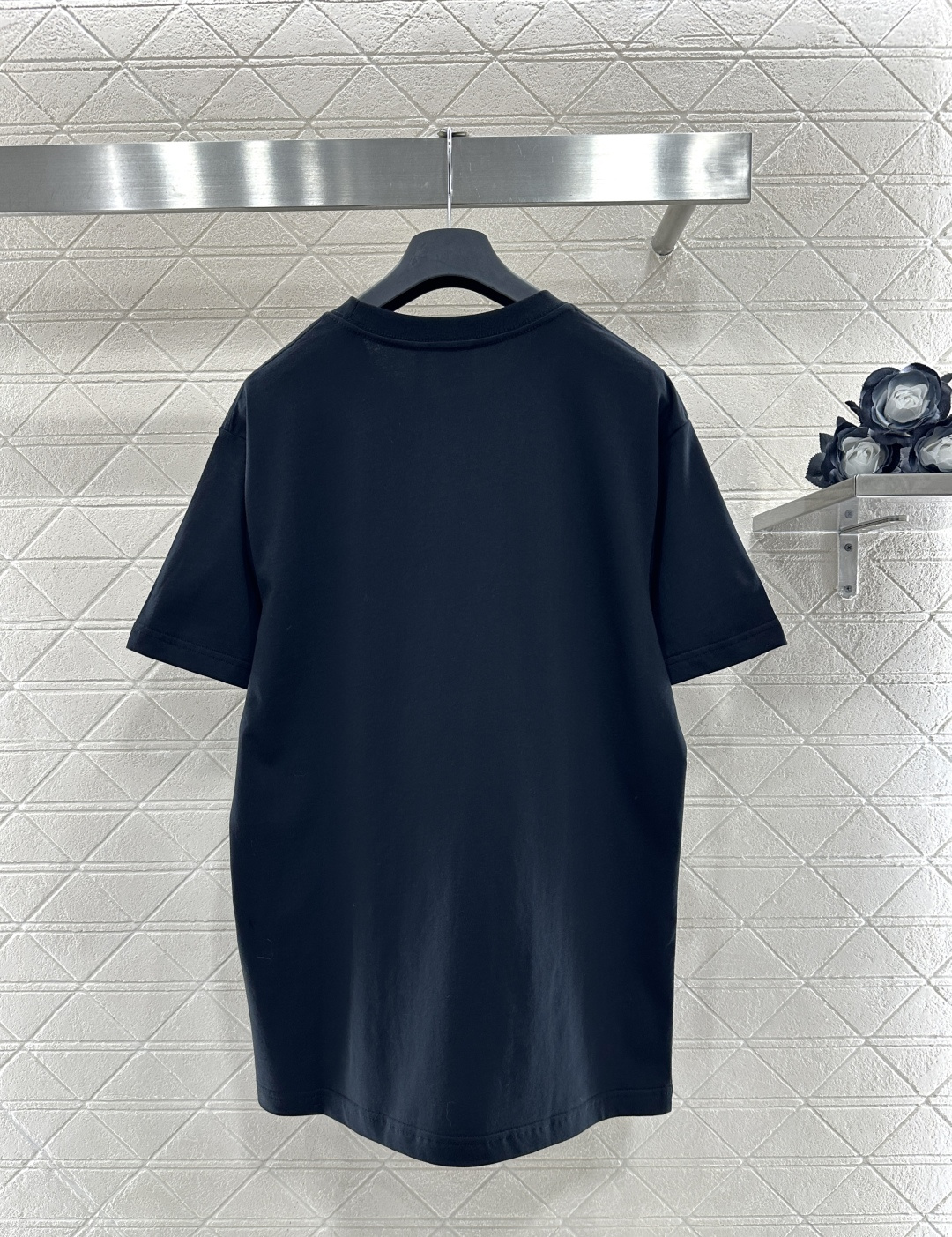 ♥Dio*♥2026新品上架 圆领刺绣徽标𝑇𝑒𝑒定制YB原生全棉材质，德国进口机器打造，超密度处理，质感