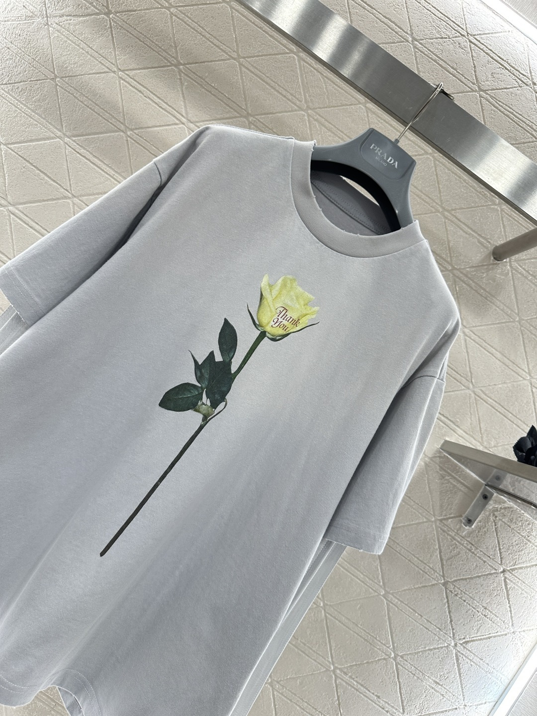 ♥Acne*♥2026新品上架 圆领印花假两件上衣定制YB原生全棉材质，德国进口机器打造，超密度处理，质